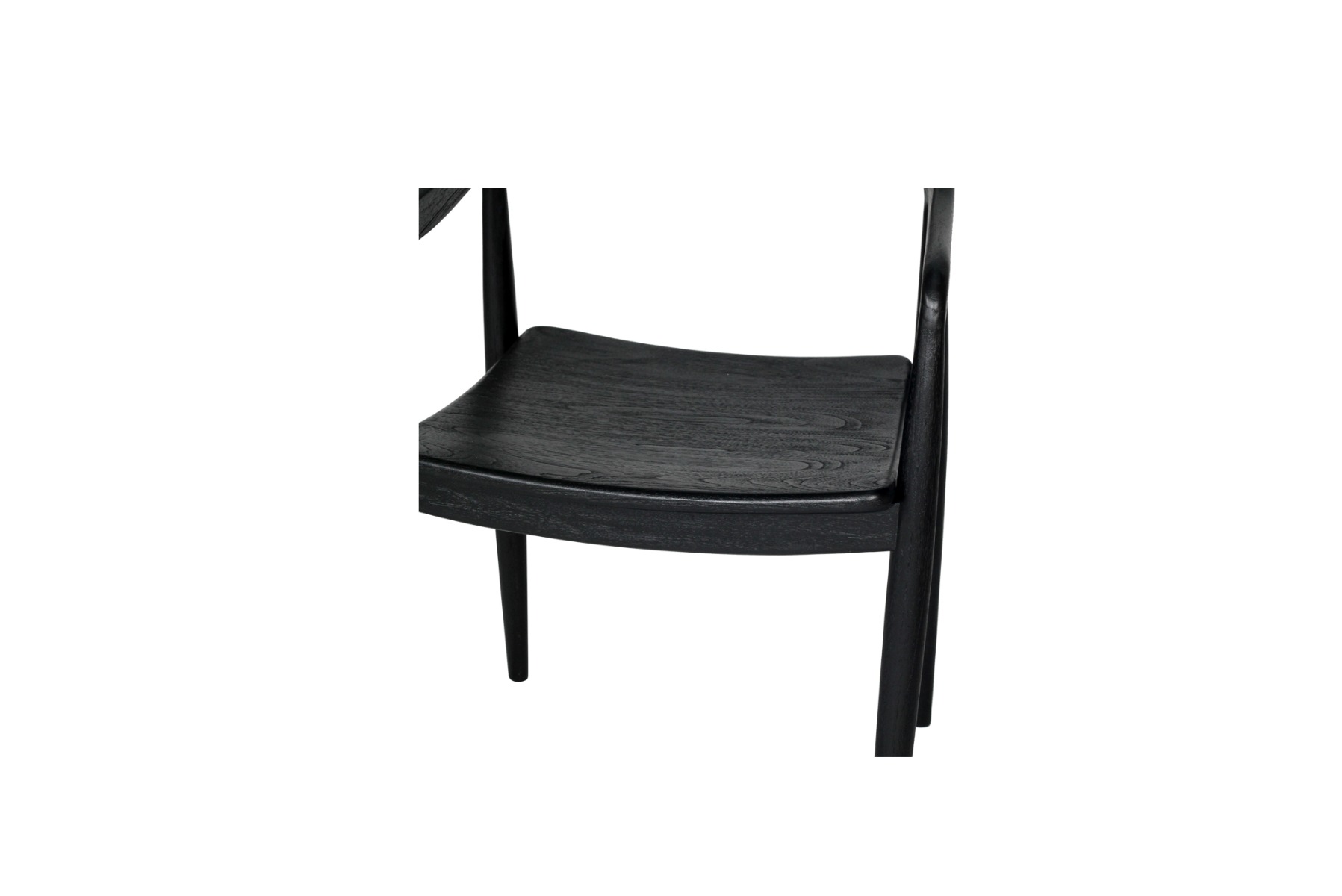 Rigby Armchair Black, W 57cm x D 55cm x H81.5cm - Image 7