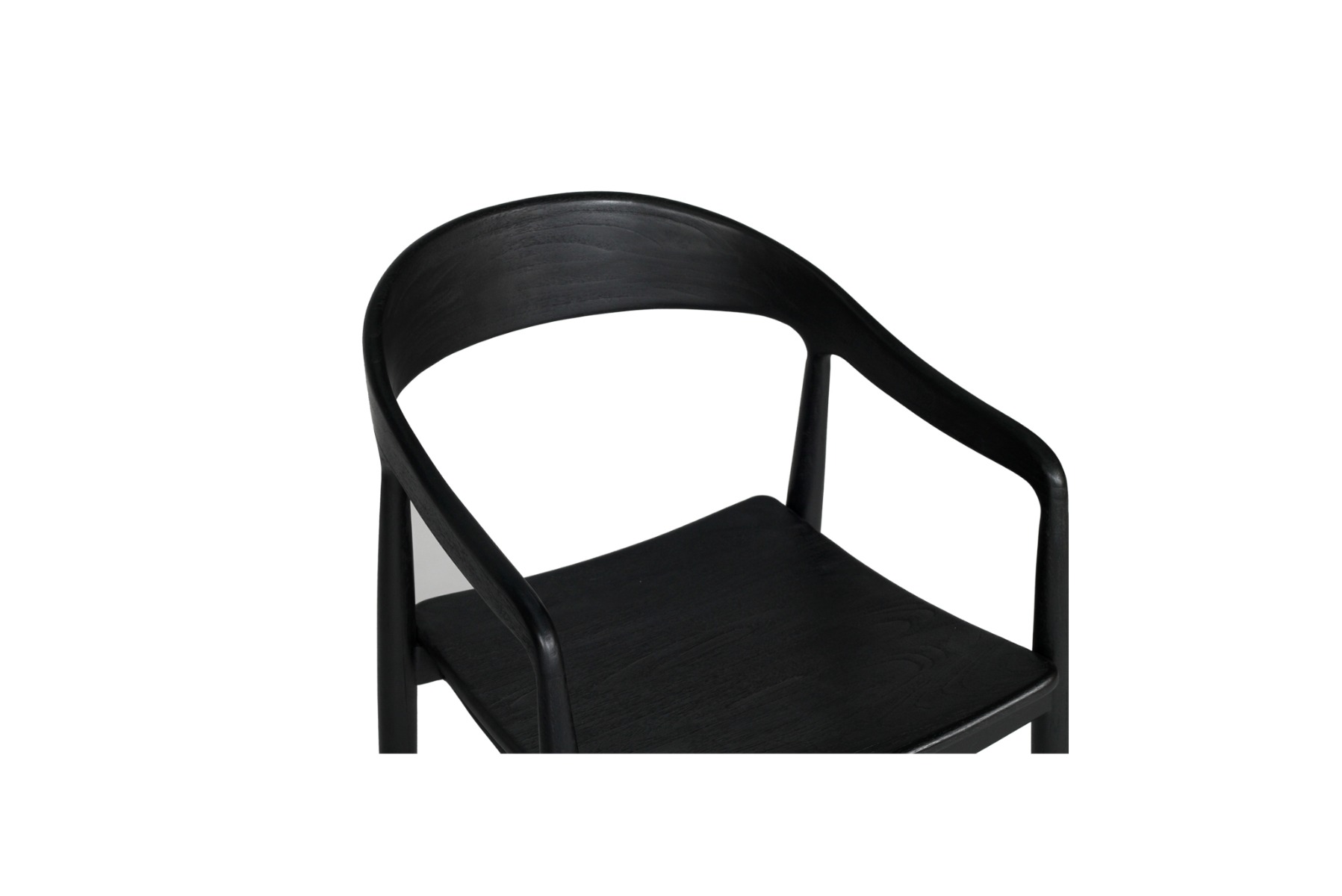 Rigby Armchair Black, W 57cm x D 55cm x H81.5cm - Image 8