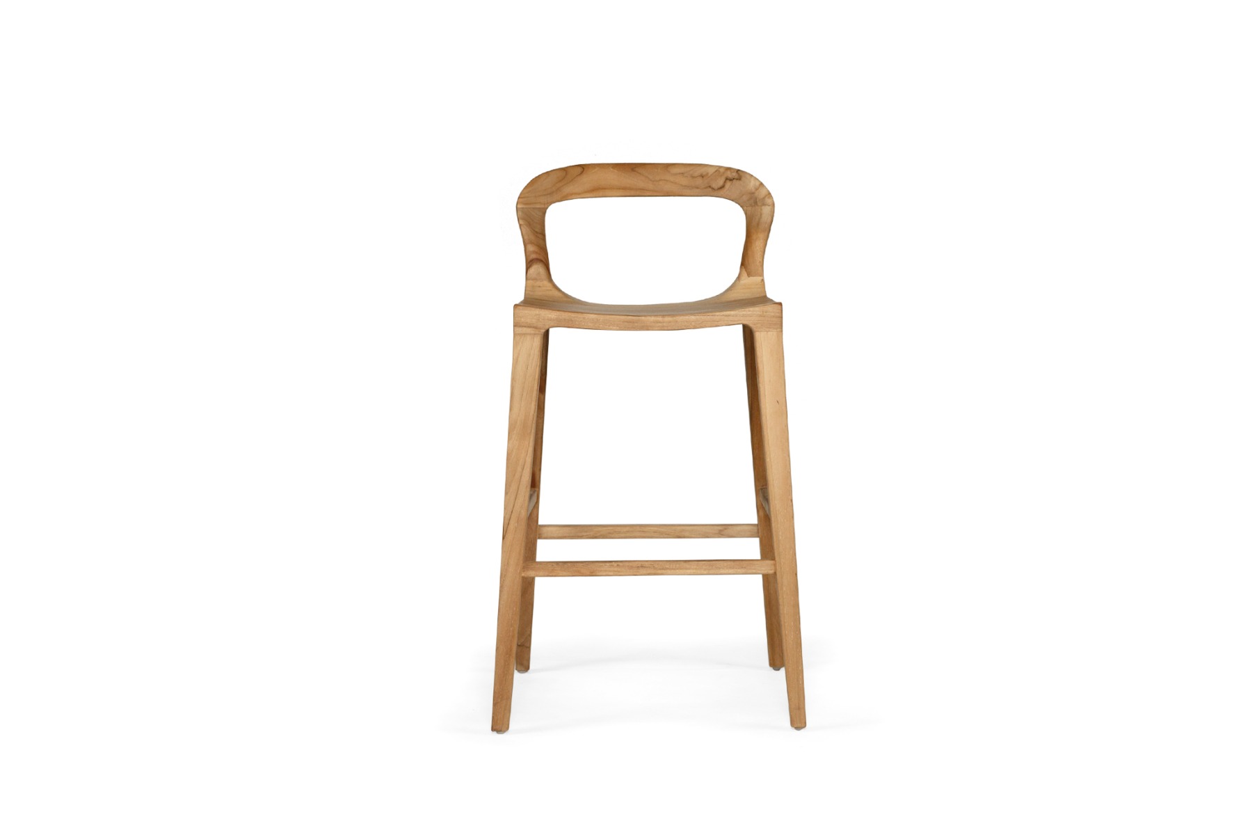 Rigby Counter Stool Natural, W 50cm x D 56cm x H 89cm - Image 2