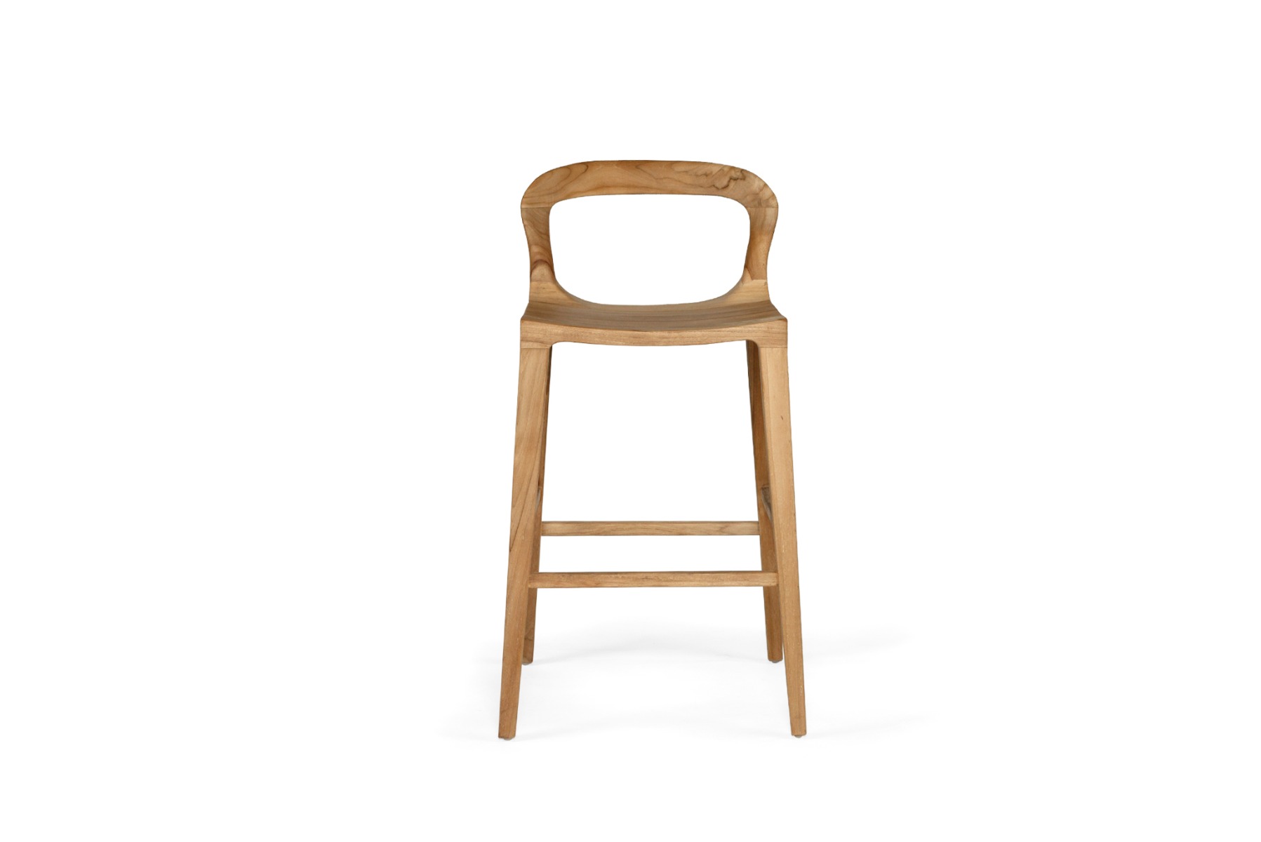 Rigby Counter Stool Natural, W 50cm x D 56cm x H 89cm - Image 3