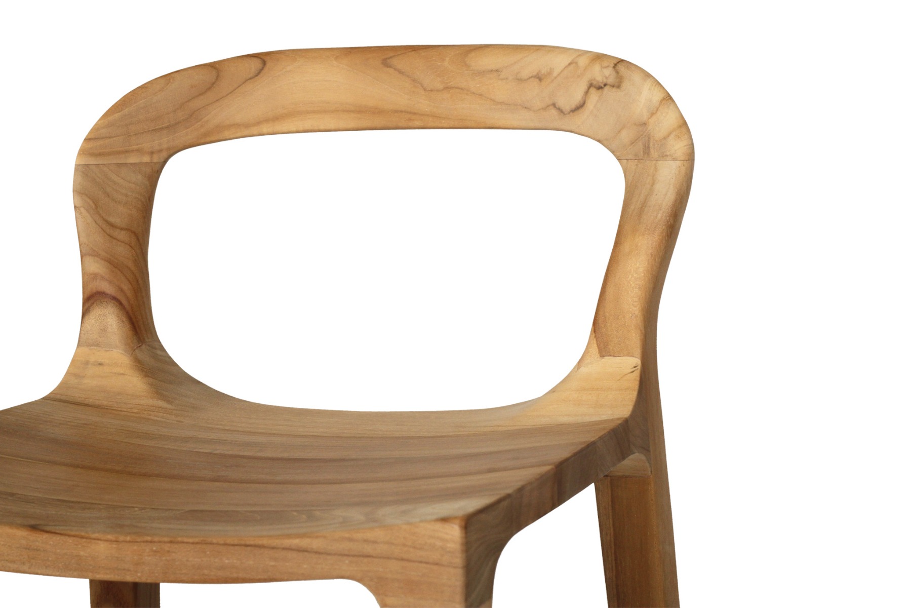 Rigby Counter Stool Natural, W 50cm x D 56cm x H 89cm - Image 8