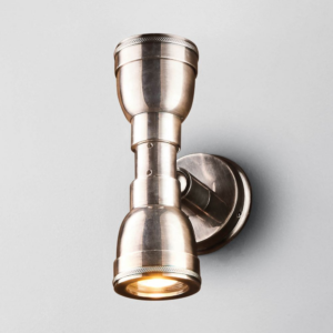 Bayport Outdoor Wall Light Antique Silver (RRP $657.80)