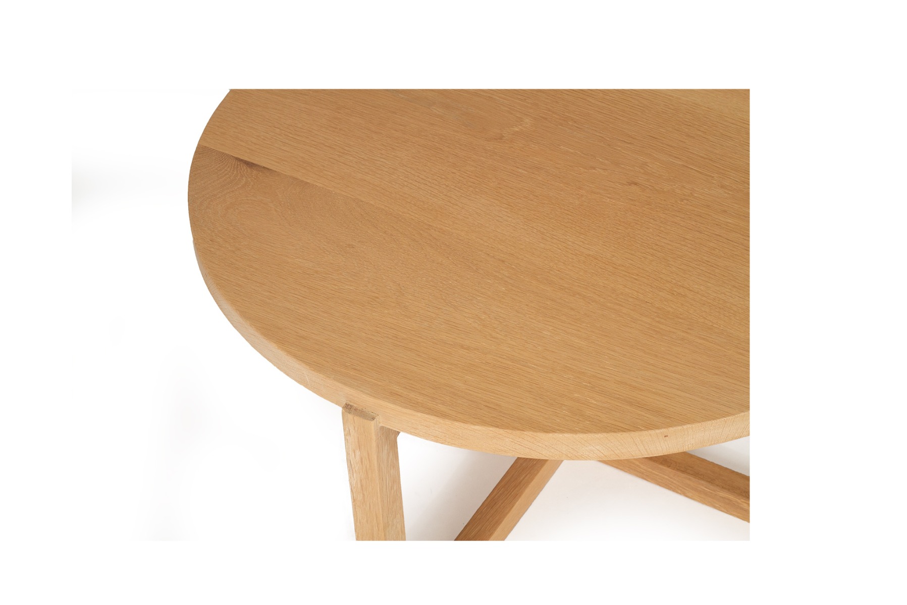 Clovelly Round Coffee Table, W 80cm x H 42cm - Image 5
