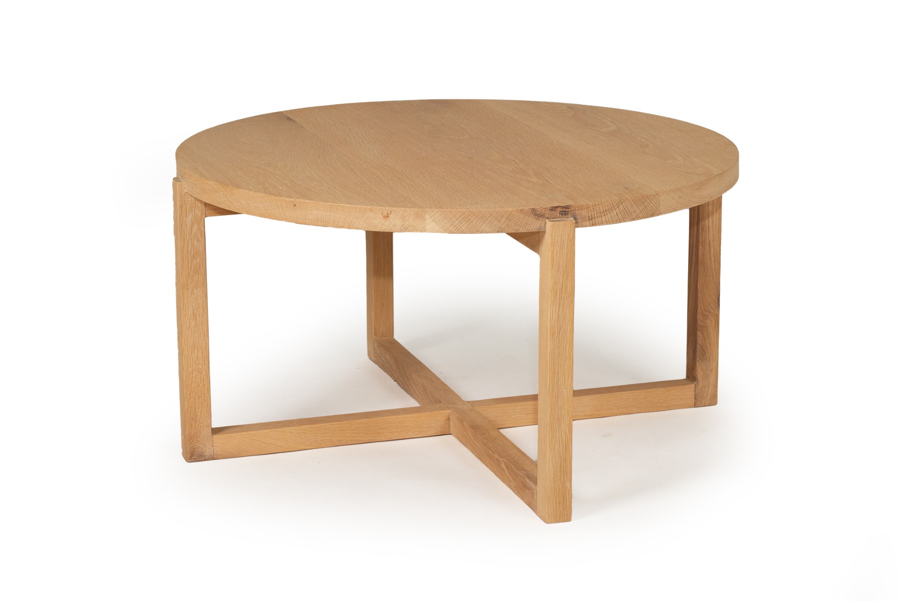 Clovelly Round Coffee Table, W 80cm x H 42cm - Image 2