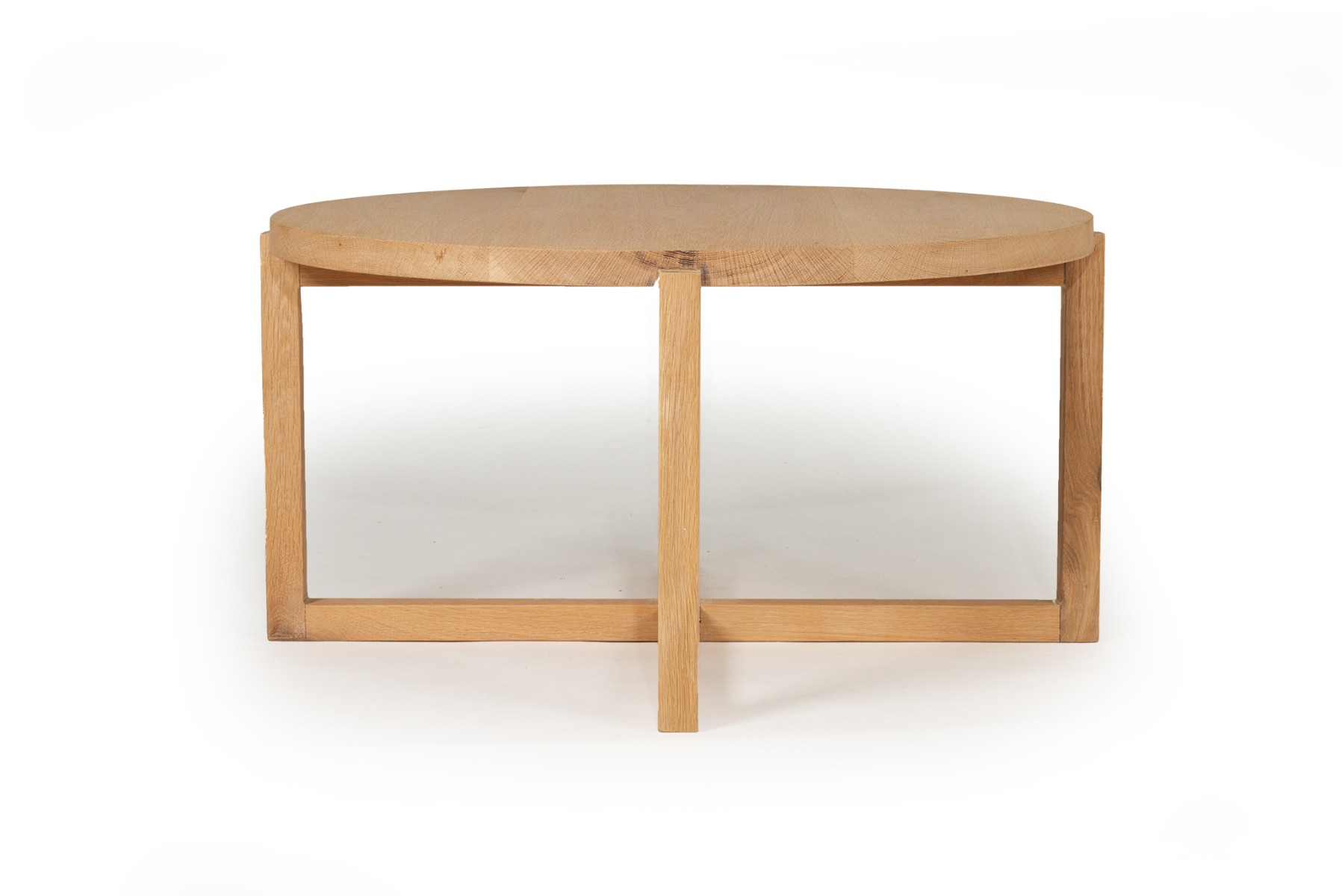 Clovelly Round Coffee Table, W 80cm x H 42cm - Image 3