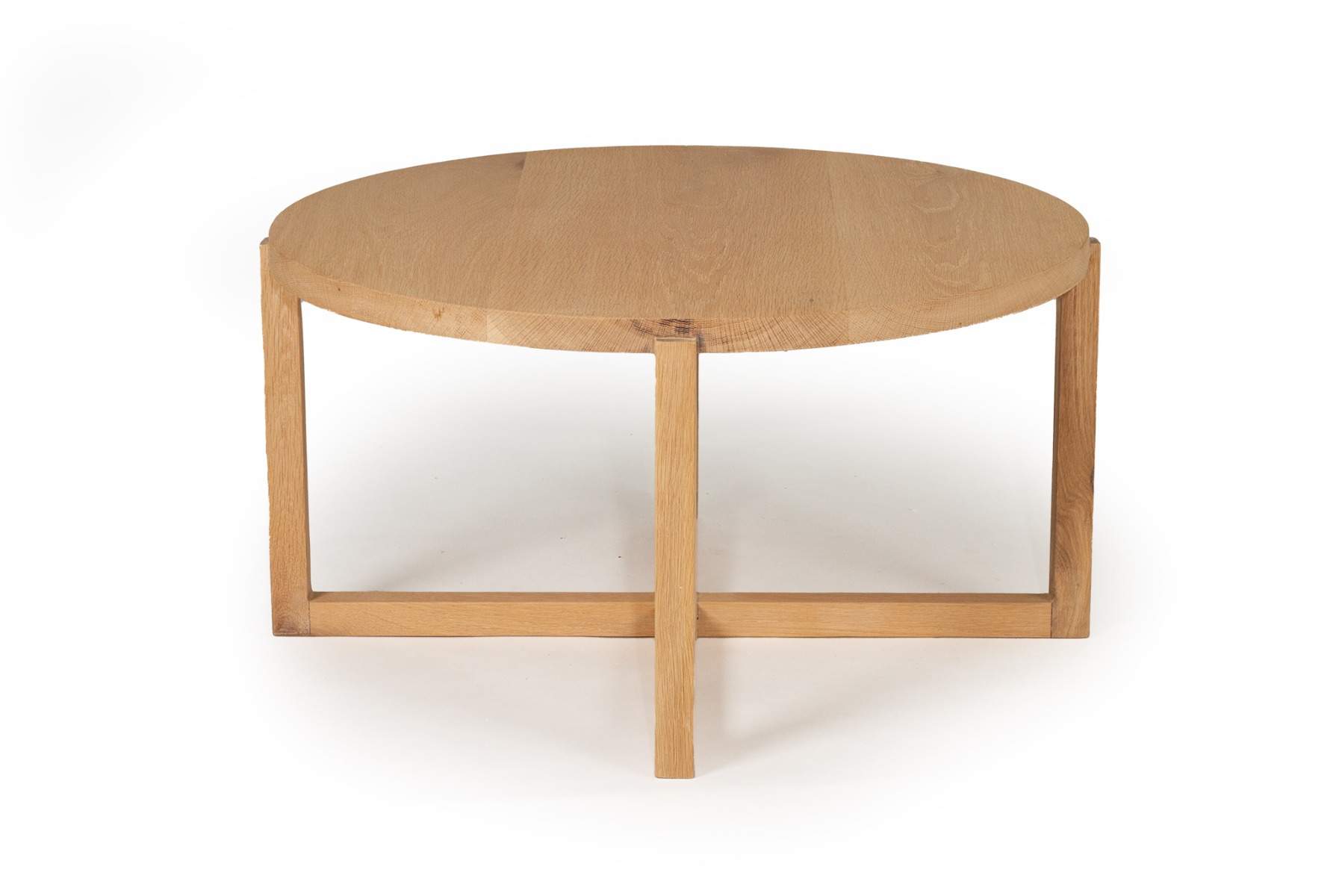 Clovelly Round Coffee Table, W 80cm x H 42cm - Image 4