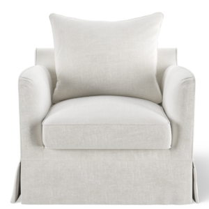 Noosa Hamptons Armchair Ivory, W 91cm D 90cm H 80cm (RRP $1699)