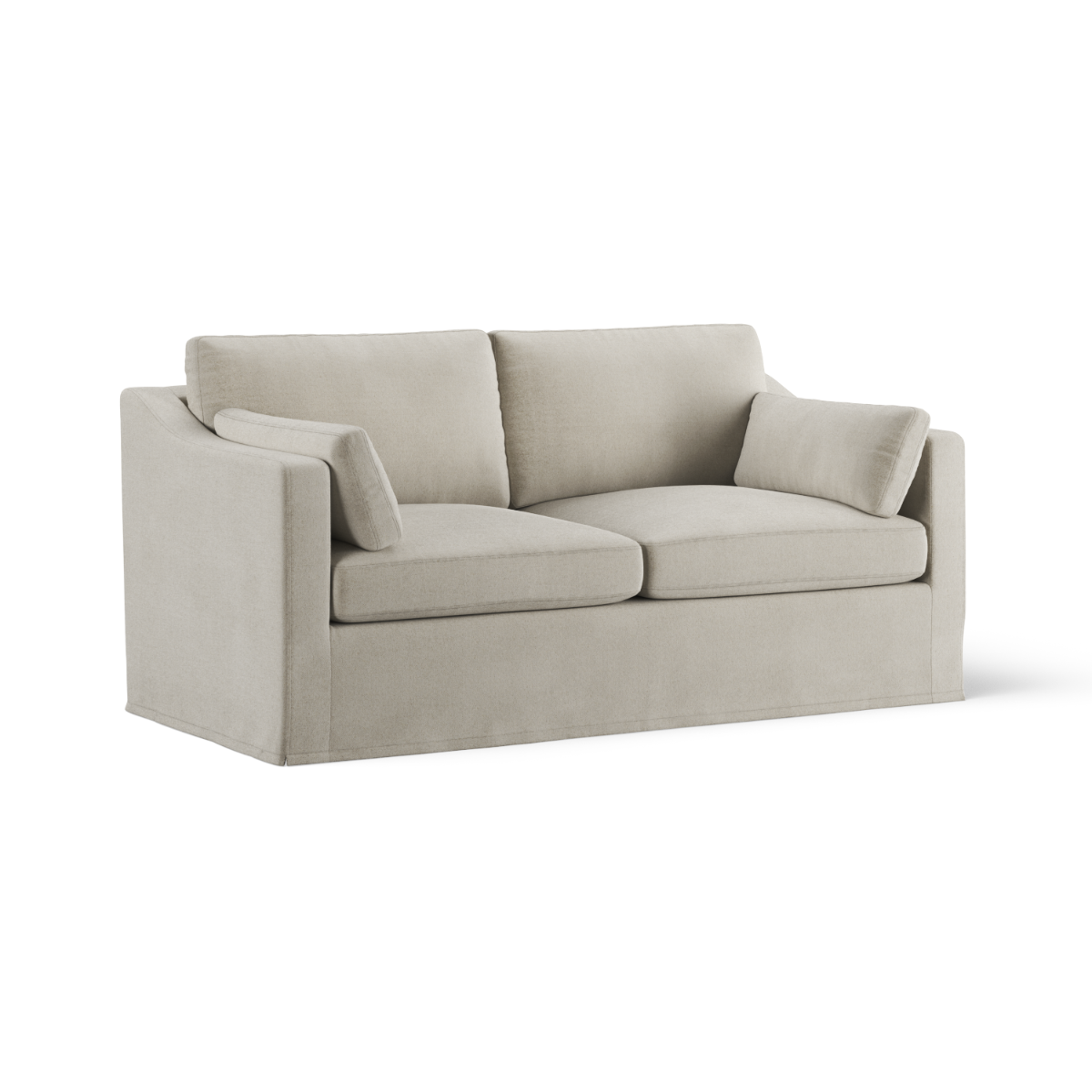 Clovelly Hamptons 2.5 Seat Sofa Natural, W 190 D 102cm H 80cm (RRP $2699) - Image 3