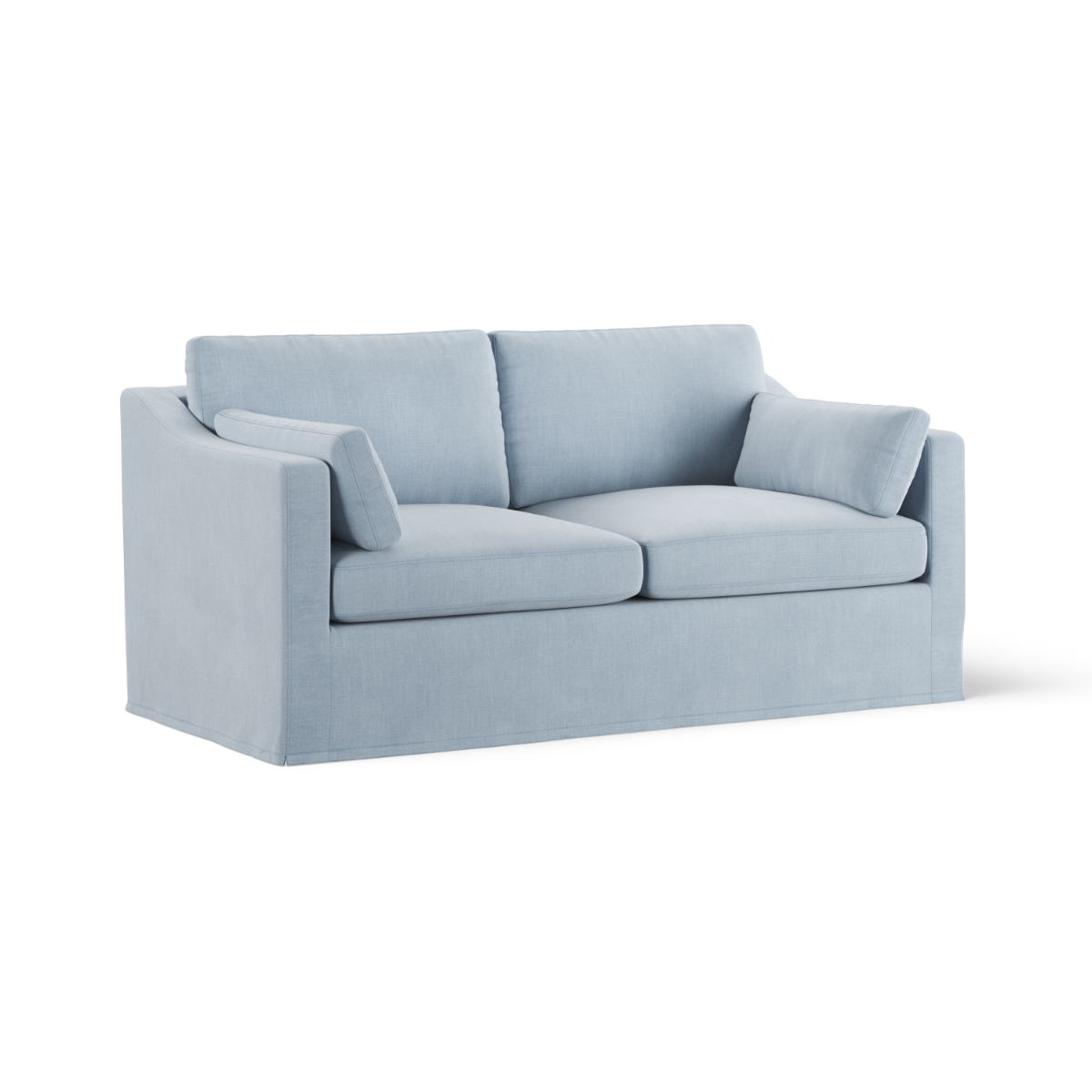 Clovelly Hamptons 2.5 Seat Sofa Beach, L 190cm W 99cm H 80cm (RRP $2699) - Image 3