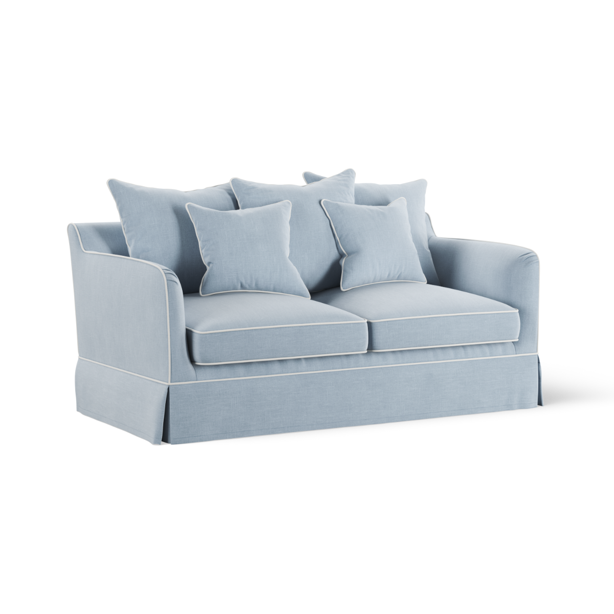 Noosa Hamptons 2 Seat Sofa Bed Noosa Beach, W170cm x D91cm X H80cm (RRP $3299) - Image 19
