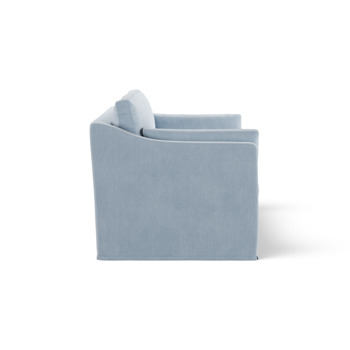 Clovelly Hamptons 2.5 Seat Sofa Beach, L 190cm W 99cm H 80cm (RRP $2699) - Image 4