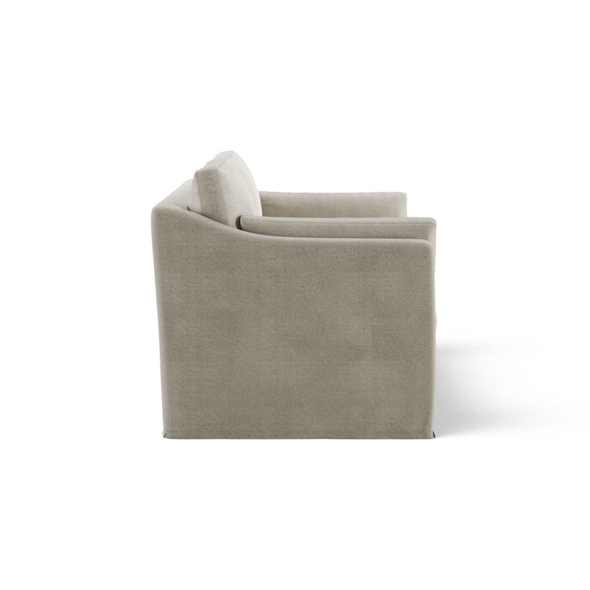 Clovelly Hamptons 2.5 Seat Sofa Natural, W 190 D 102cm H 80cm (RRP $2699) - Image 4