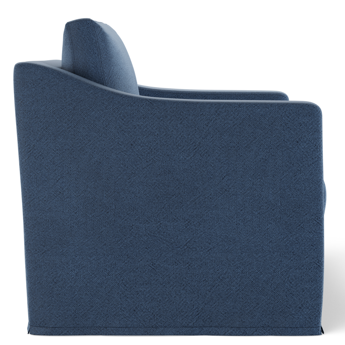 Slip Cover Only - Clovelly Hamptons Armchair Navy, 54cm x 10cm x 39cm (RRP $599) - Image 2