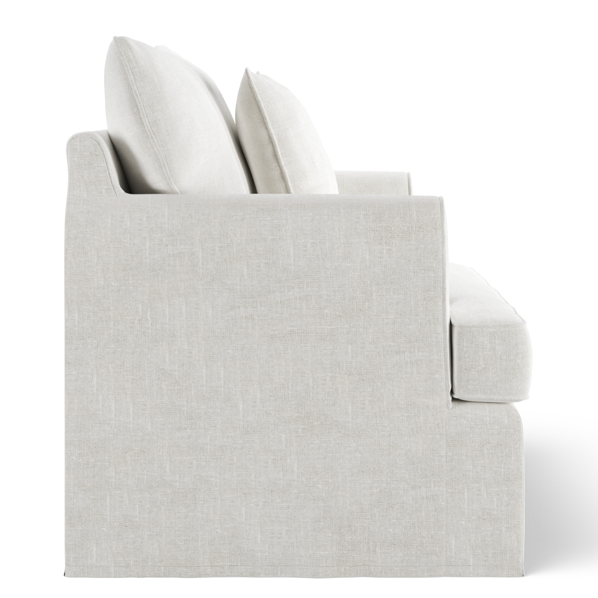 Byron Hamptons Armchair Ivory, W 99cm D 96cm H 78cm (RRP $1859) - Image 4