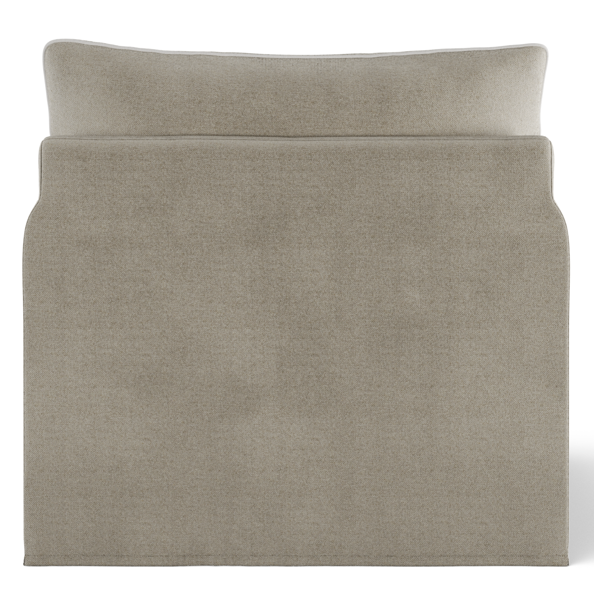 Byron Hamptons Armchair Natural with White Piping, W 99cm D 96cm H 78cm (RRP $1849) - Image 5