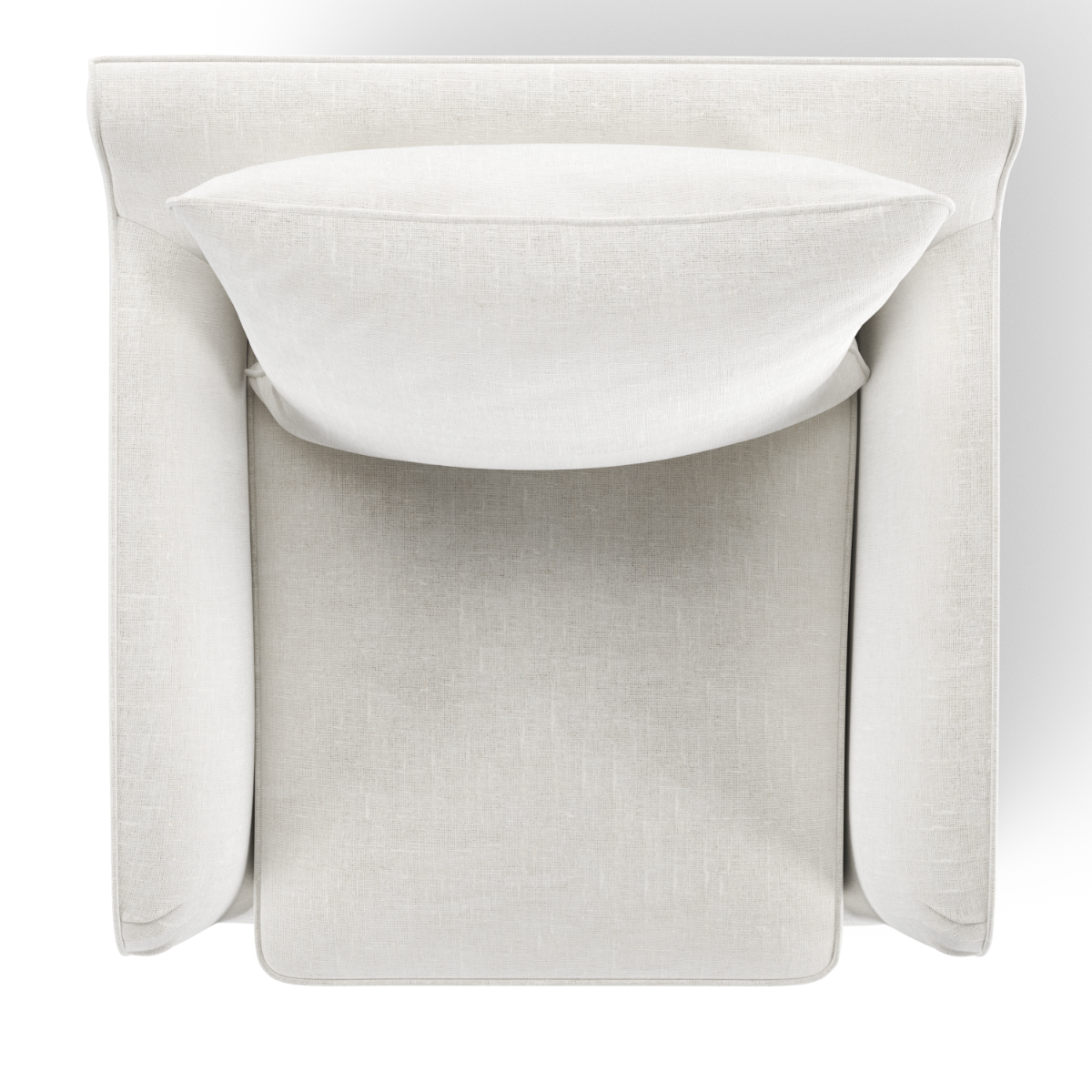 Noosa Hamptons Armchair Ivory, W 91cm D 90cm H 80cm (RRP $1699) - Image 4