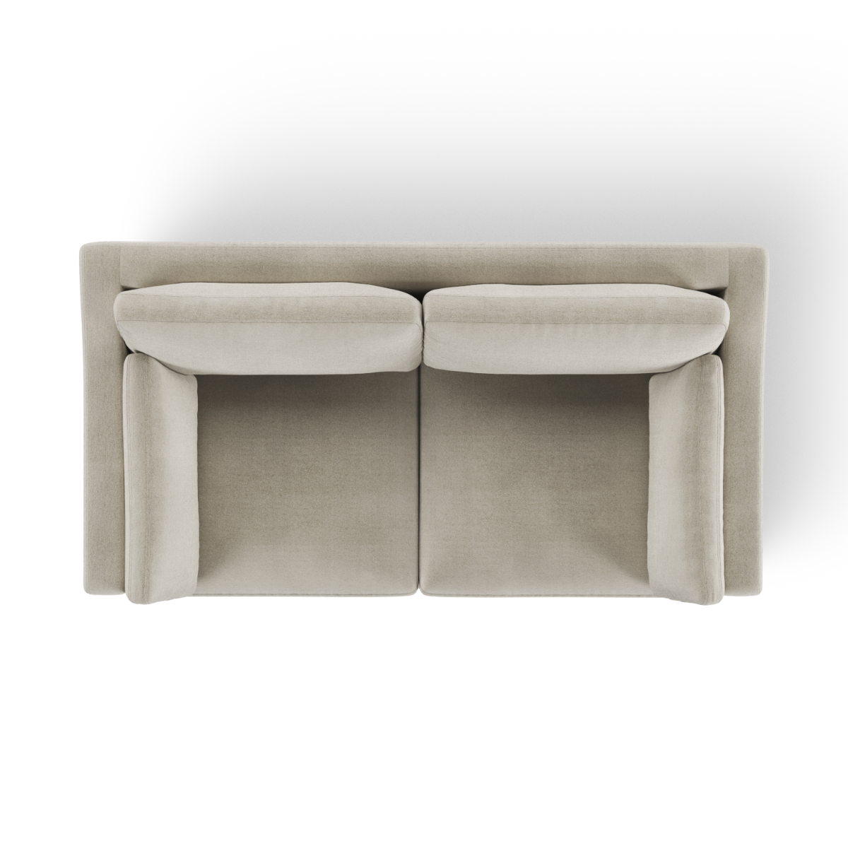 Clovelly Hamptons 2.5 Seat Sofa Natural, W 190 D 102cm H 80cm (RRP $2699) - Image 6