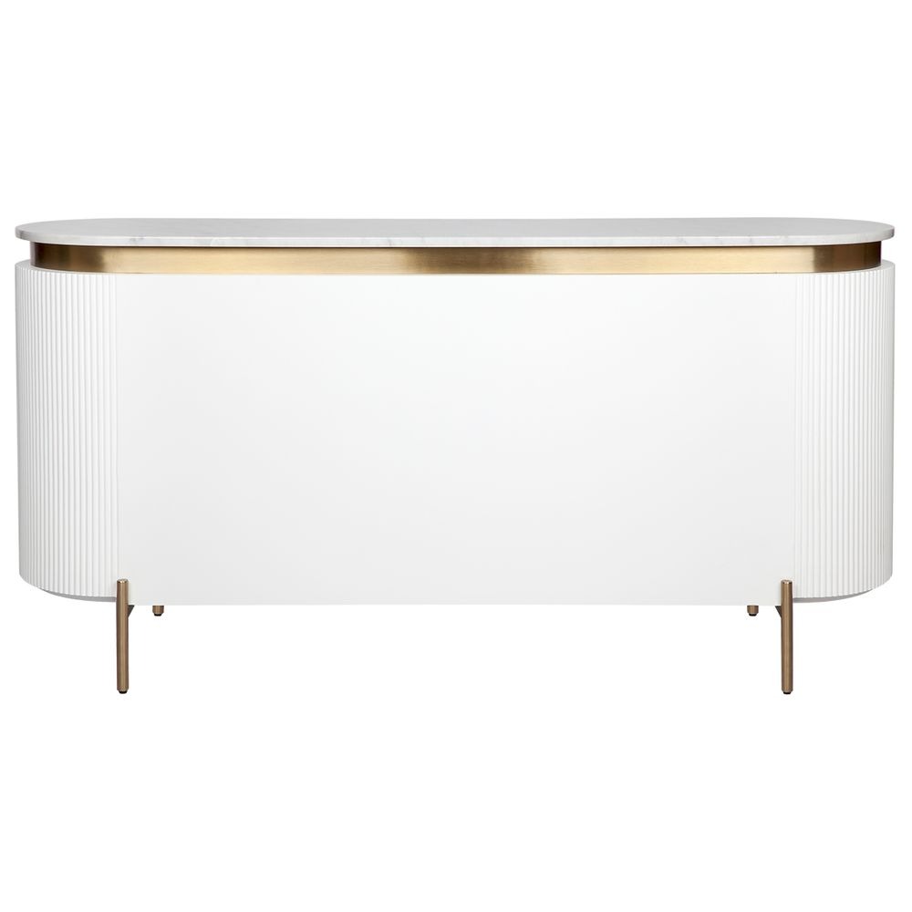 Demarco Buffet White, 160cm W x 45cm D x 81cm H (RRP $5049) - Image 6