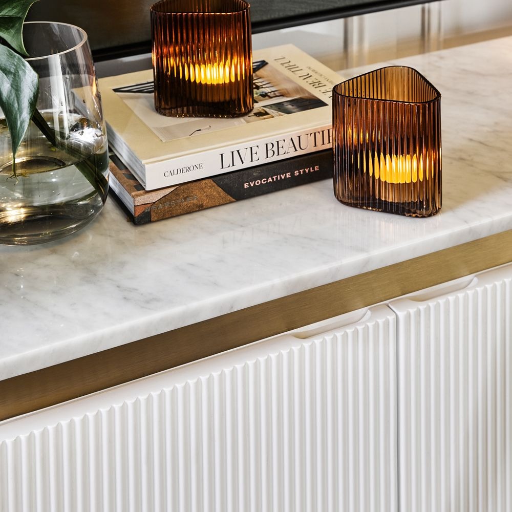 Demarco Buffet White, 160cm W x 45cm D x 81cm H (RRP $5049) - Image 8