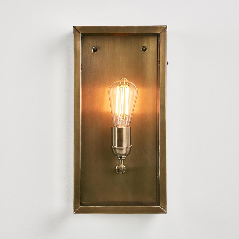 Goodman Outdoor Wall Light Ant Brass (RRP $649) - Image 3
