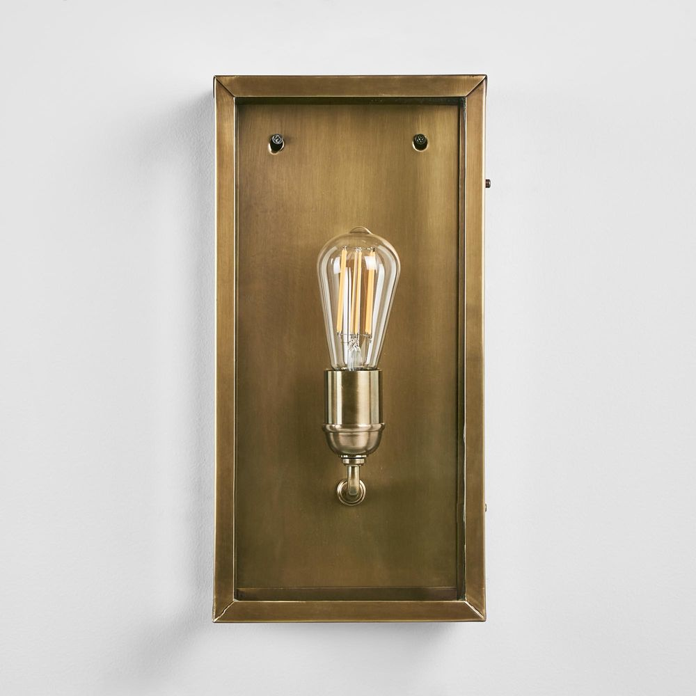 Goodman Outdoor Wall Light Ant Brass (RRP $649) - Image 2