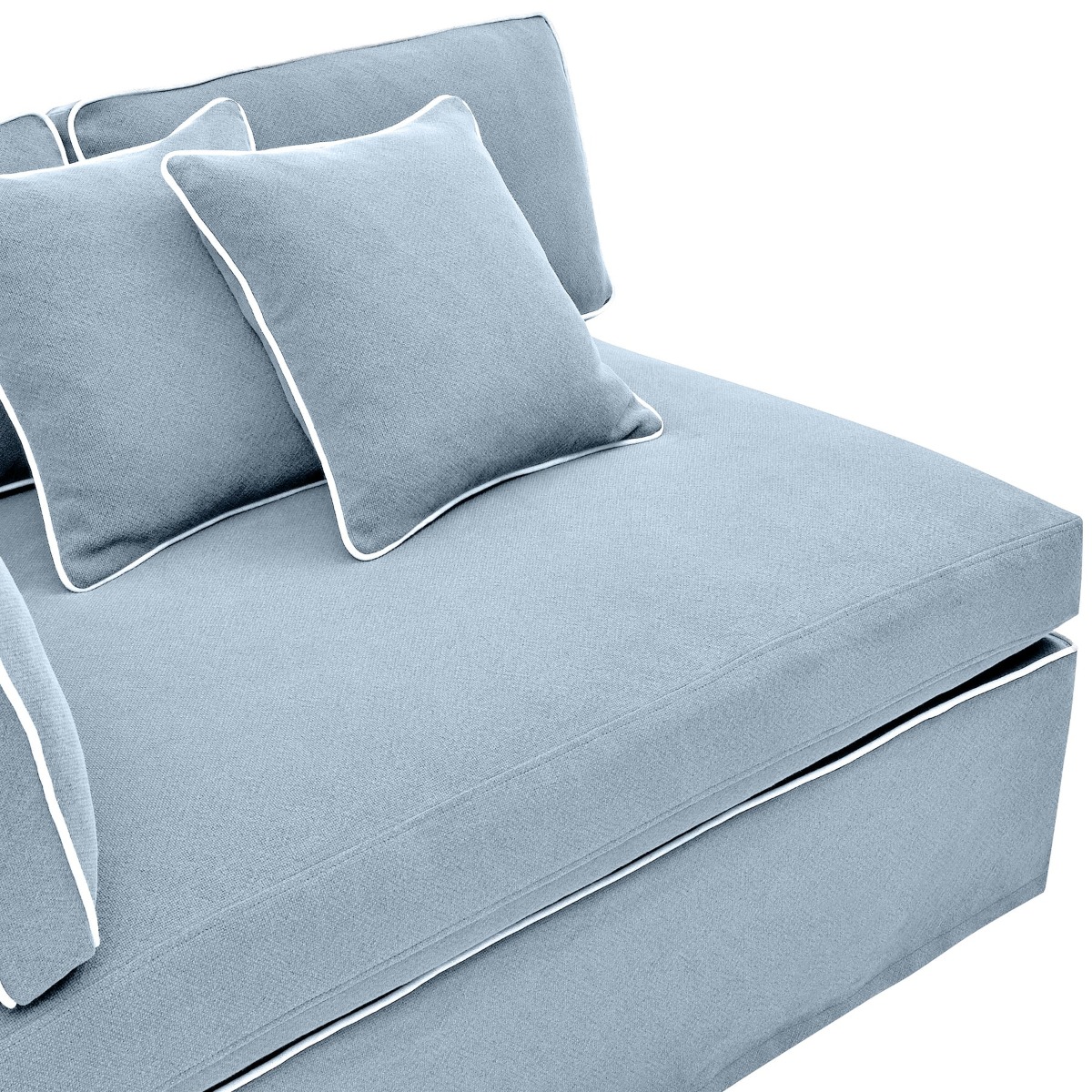 Slip Cover - Marbella Modular Sofa A Beach, W 150 D 100 H 85cm (RRP $799) - Image 8