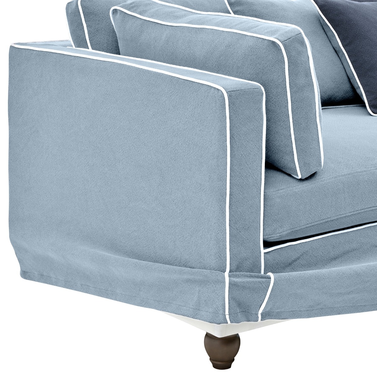 Slip Cover - Marbella Modular Sofa A Beach, W 150 D 100 H 85cm (RRP $799) - Image 4