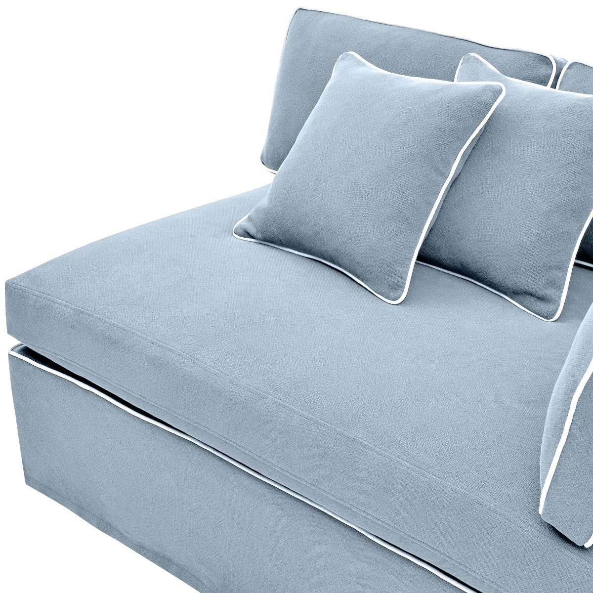 Slip Cover - Marbella Modular Sofa B Beach, W 150 D 100 H 85cm (RRP $799) - Image 9