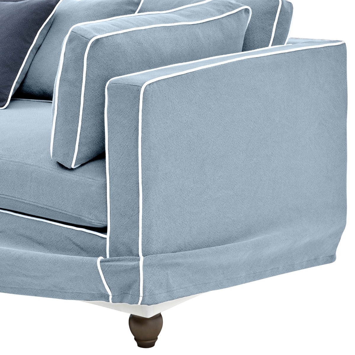 Slip Cover - Marbella Modular Sofa B Beach, W 150 D 100 H 85cm (RRP $799) - Image 5