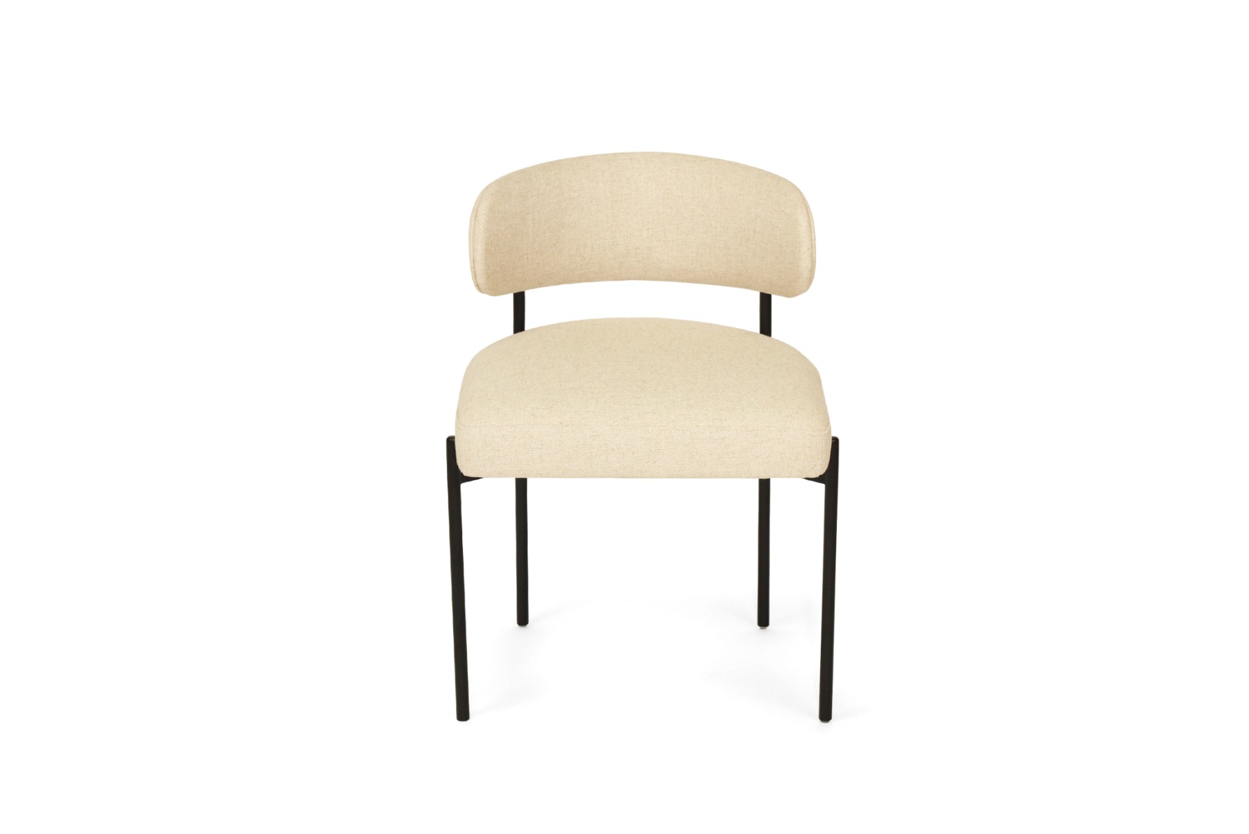 Soho Dining Chair Linen, W 55cm x D 52cm x H 76cm - Image 13