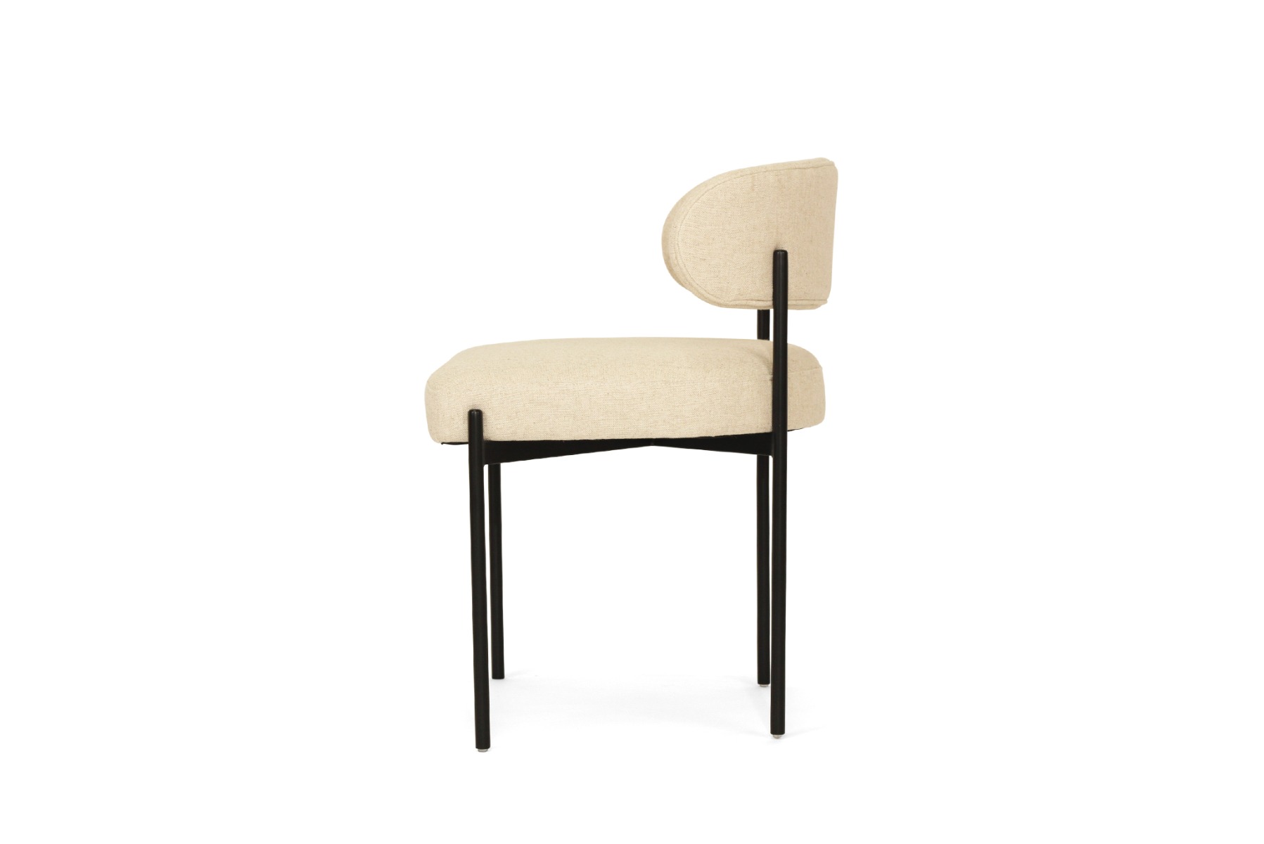 Soho Dining Chair Linen, W 55cm x D 52cm x H 76cm - Image 11