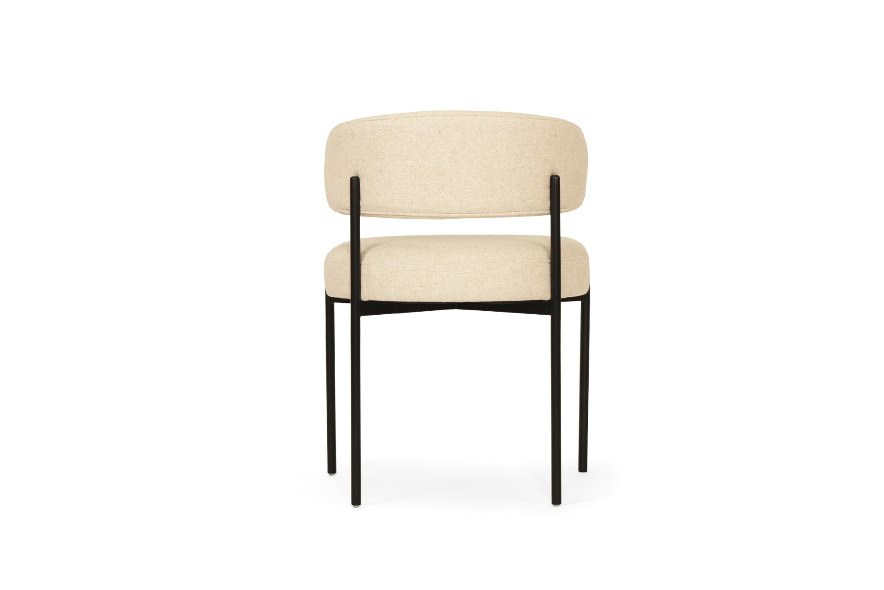 Soho Dining Chair Linen, W 55cm x D 52cm x H 76cm - Image 9