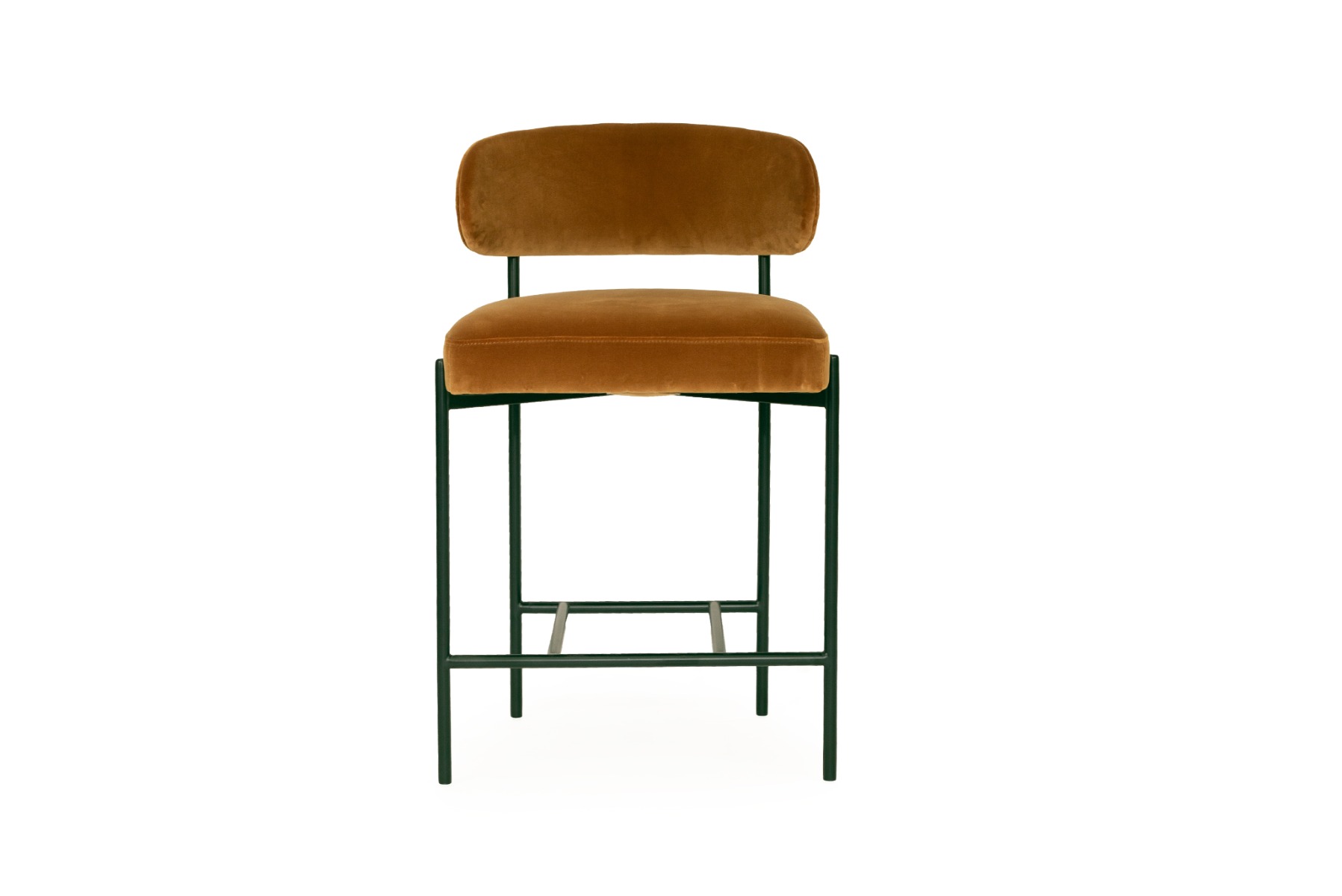 Soho Counter Stool Rust, W 55cm x D 52cm x H 91cm - Image 8