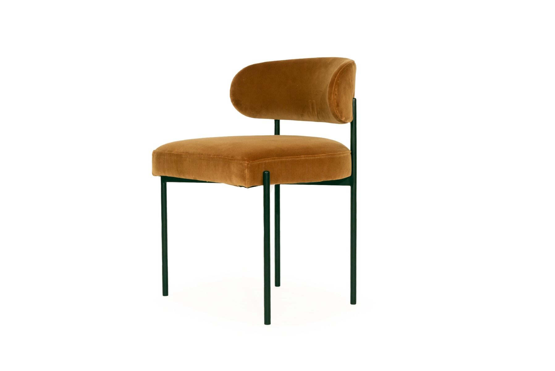 Soho Dining Chair Rust, W 55cm x D 52cm x H 76cm - Image 5