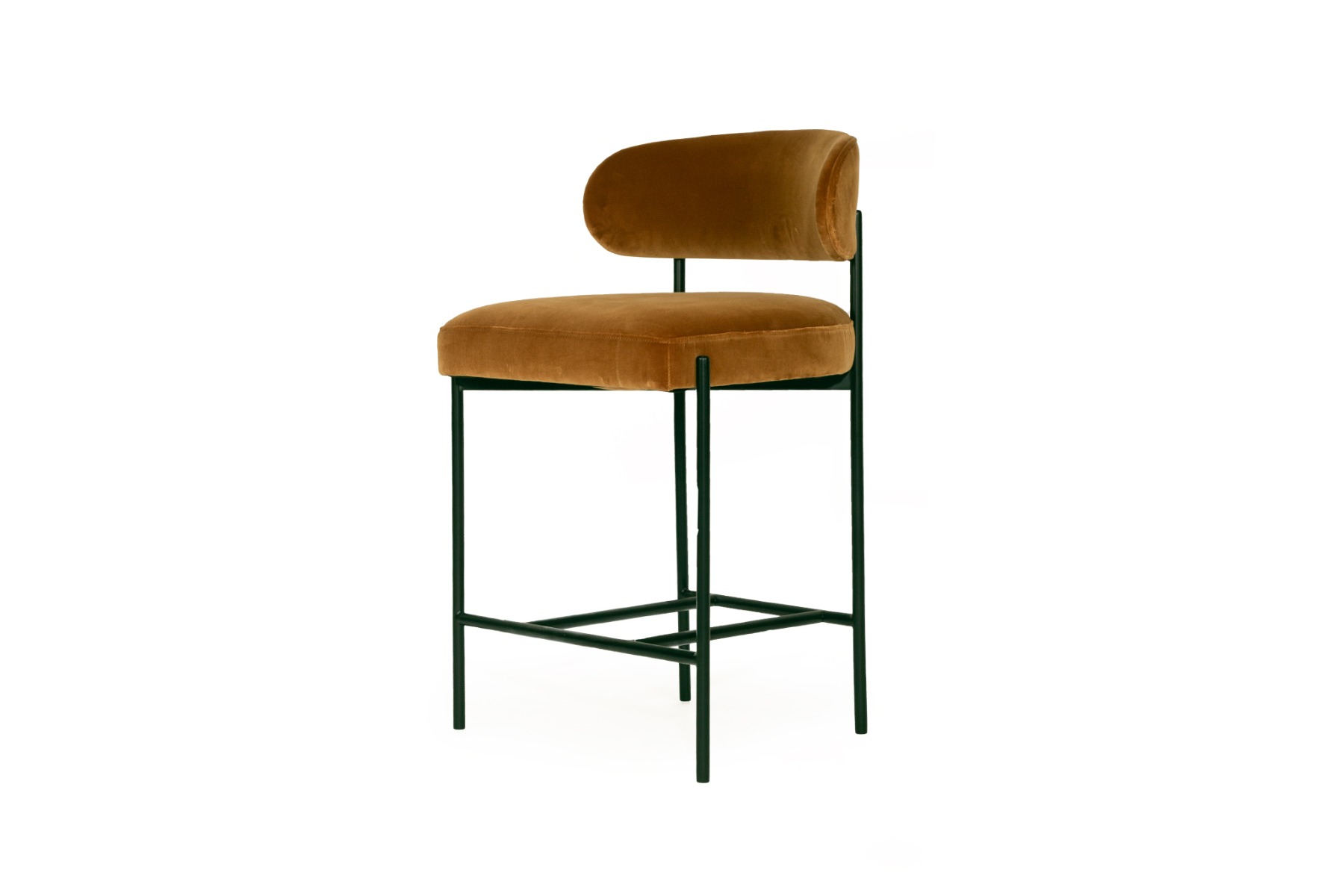Soho Counter Stool Rust, W 55cm x D 52cm x H 91cm - Image 9