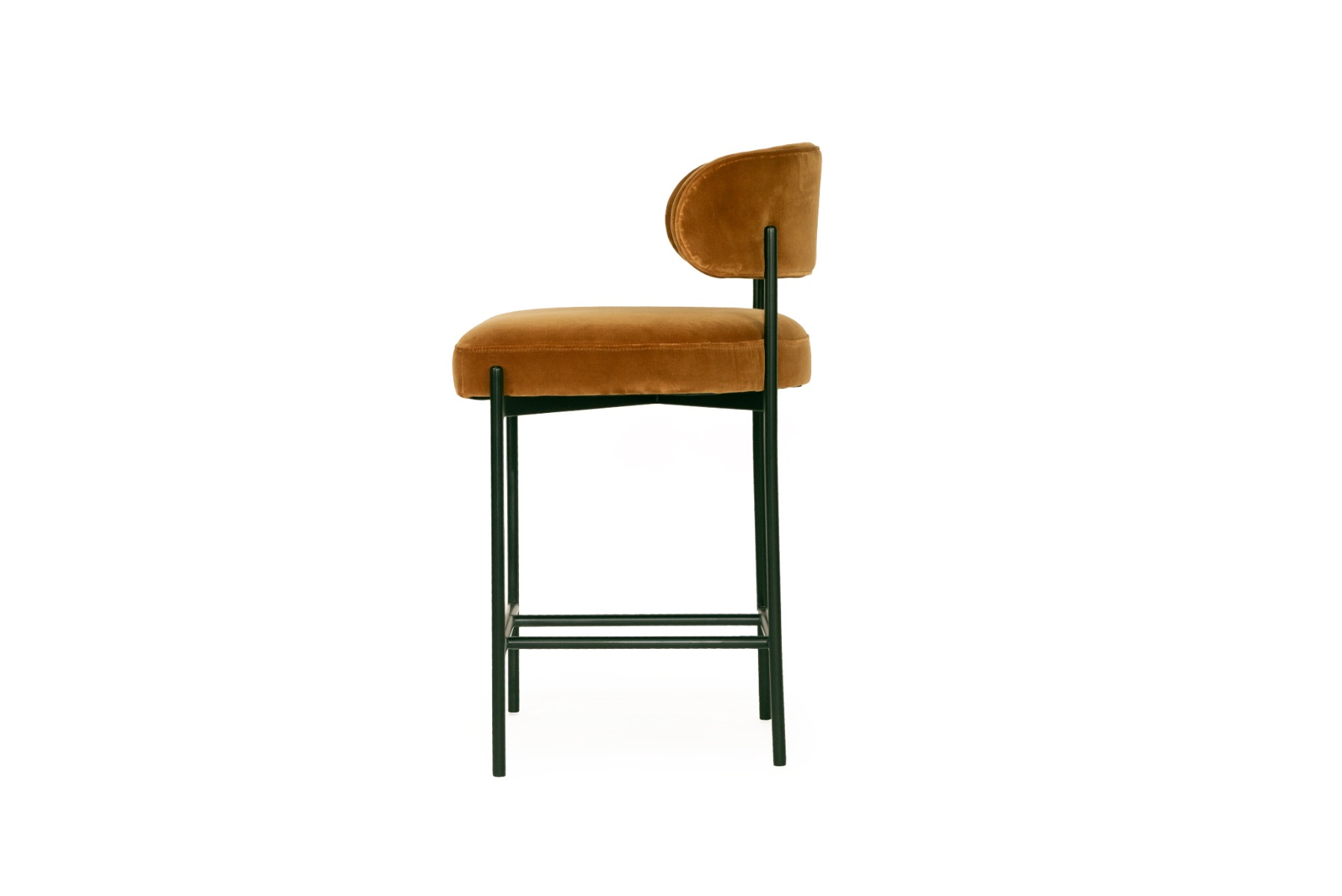 Soho Counter Stool Rust, W 55cm x D 52cm x H 91cm - Image 10