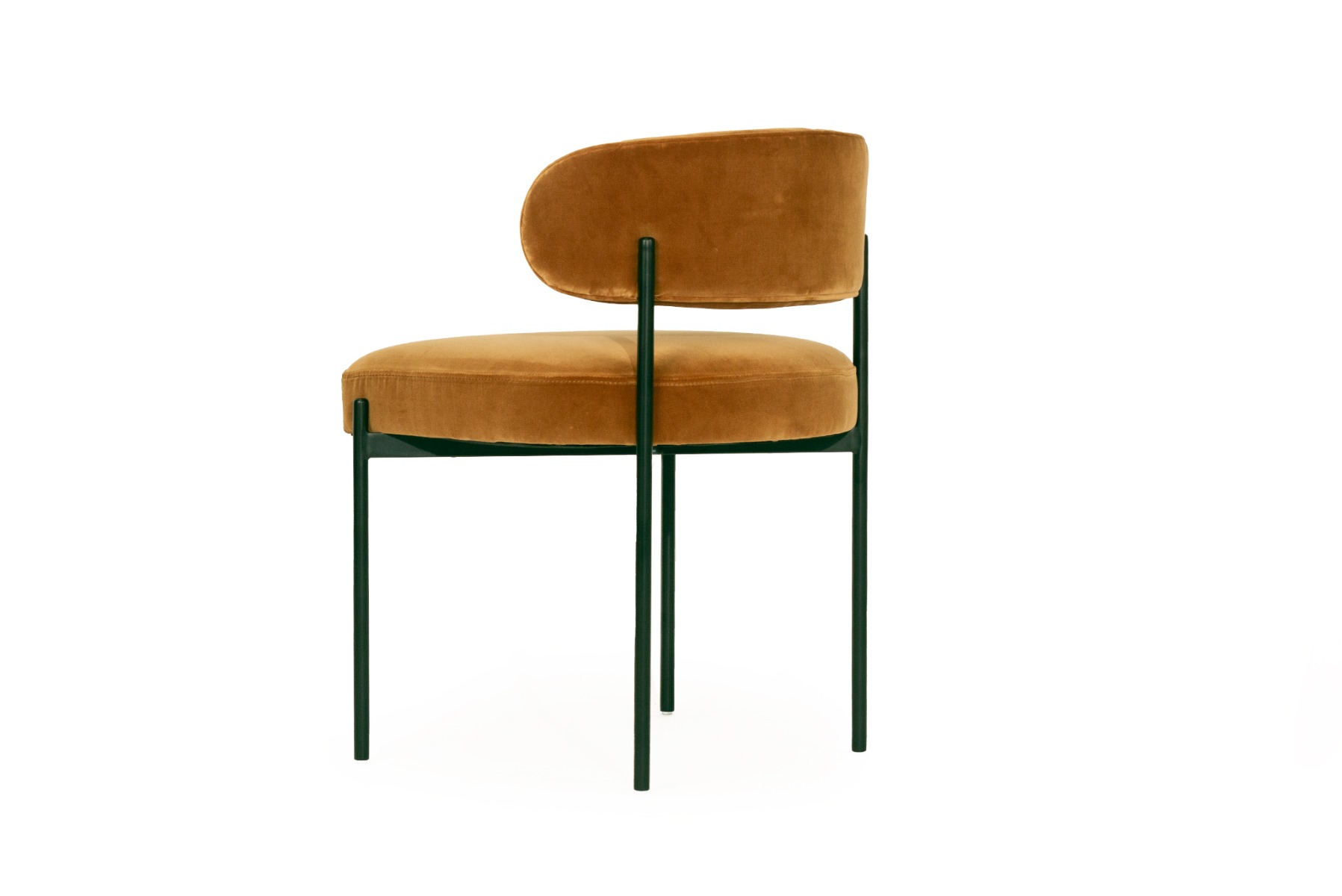 Soho Dining Chair Rust, W 55cm x D 52cm x H 76cm - Image 7
