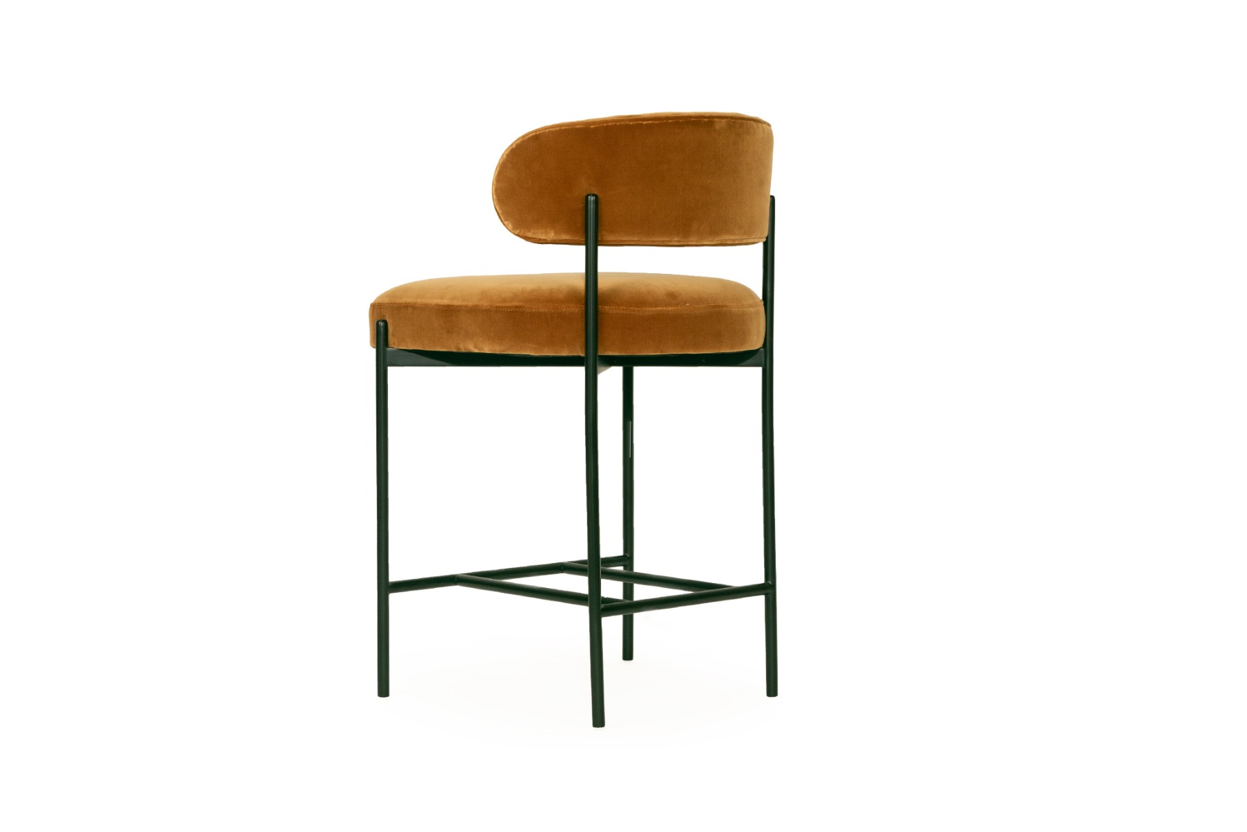 Soho Counter Stool Rust, W 55cm x D 52cm x H 91cm - Image 11