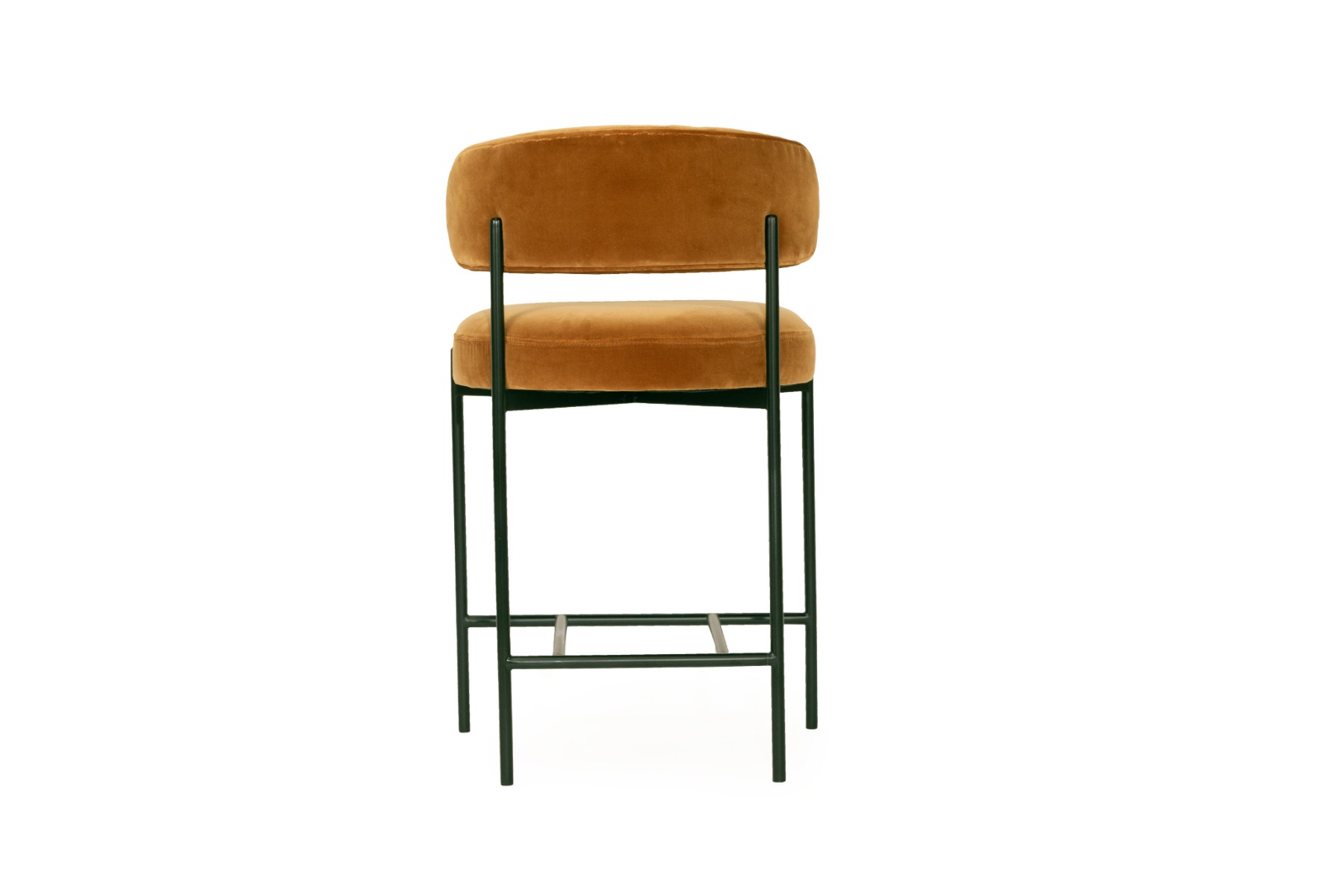 Soho Counter Stool Rust, W 55cm x D 52cm x H 91cm - Image 12