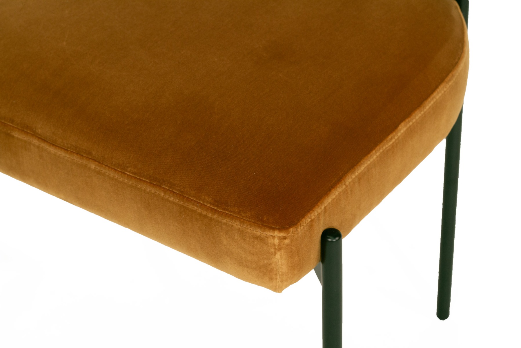 Soho Dining Chair Rust, W 55cm x D 52cm x H 76cm - Image 9