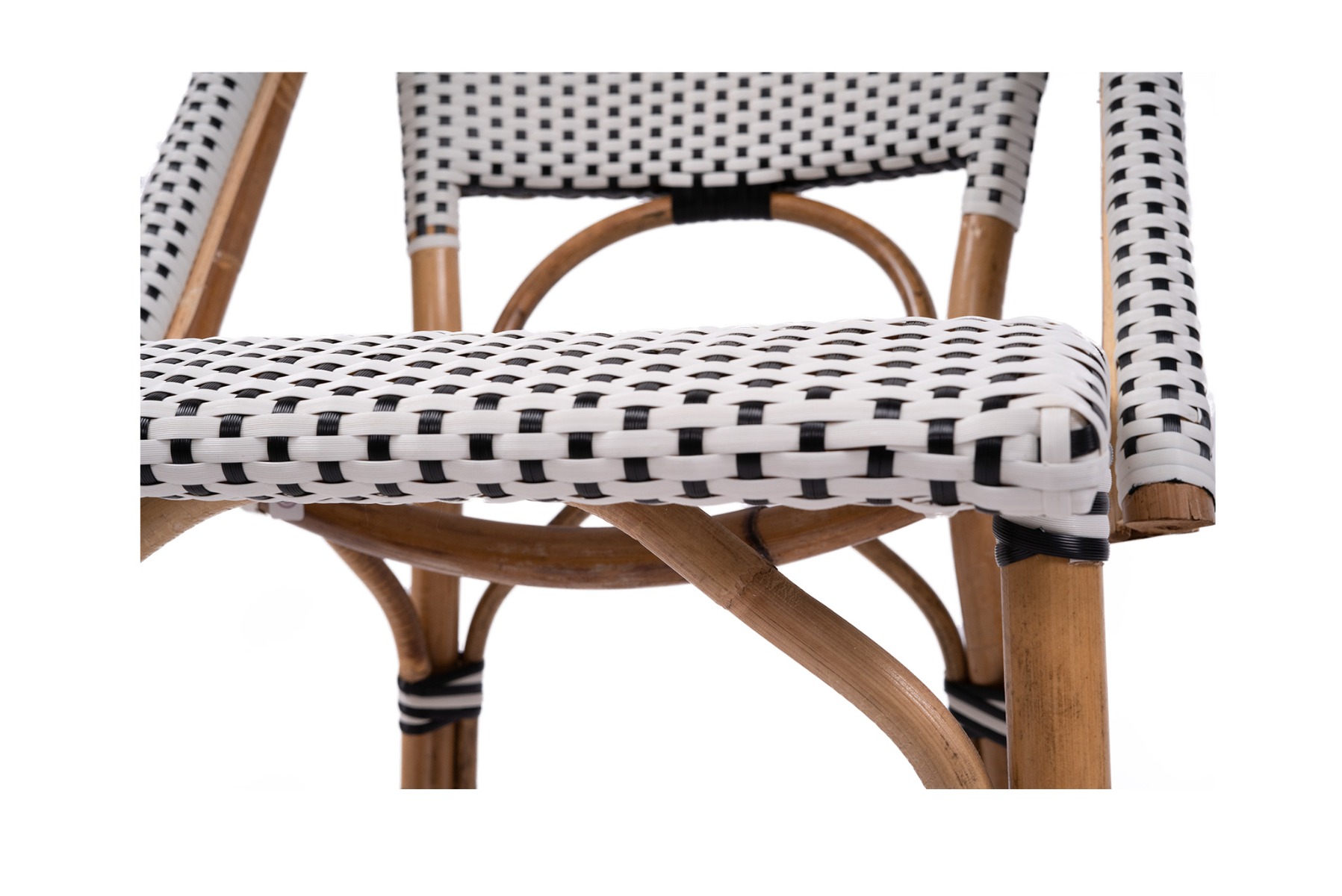 Sorrento Side Chair Black, W 47cm x D 60cm x H 89cm - Image 2
