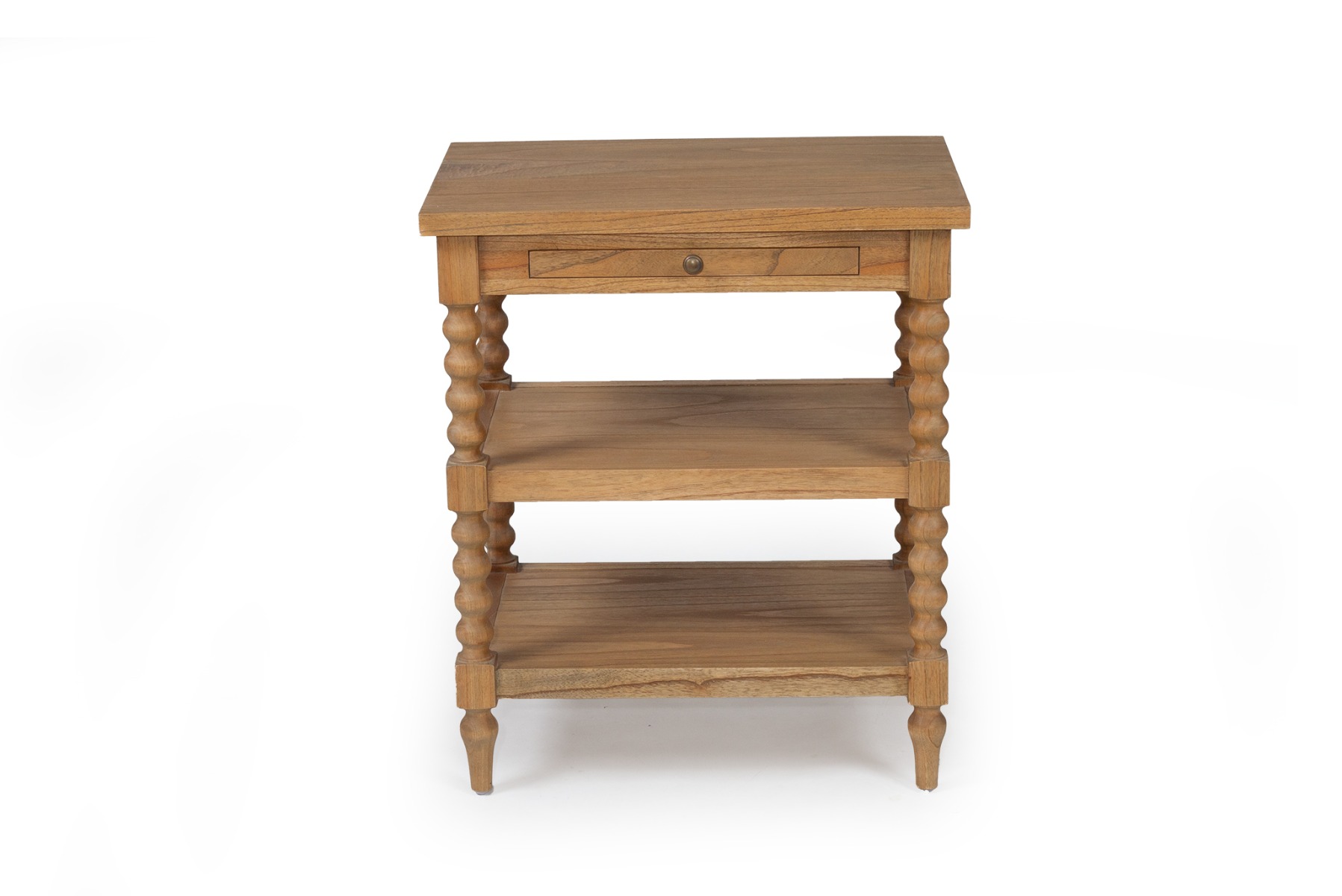 Stradbroke Bobbin Bedside Table, W 66cm x D 46cm x H 76cm - Image 4