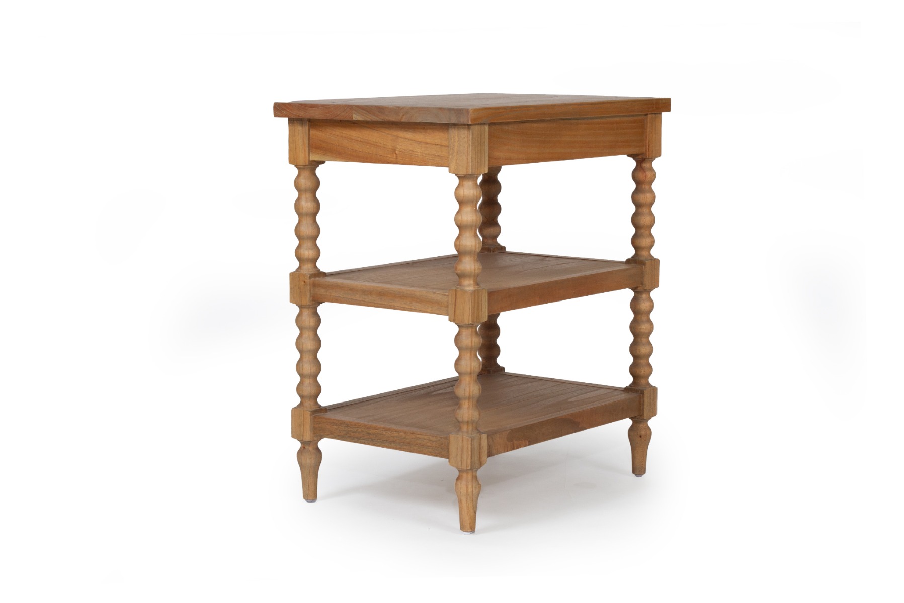 Stradbroke Bobbin Bedside Table, W 66cm x D 46cm x H 76cm - Image 7