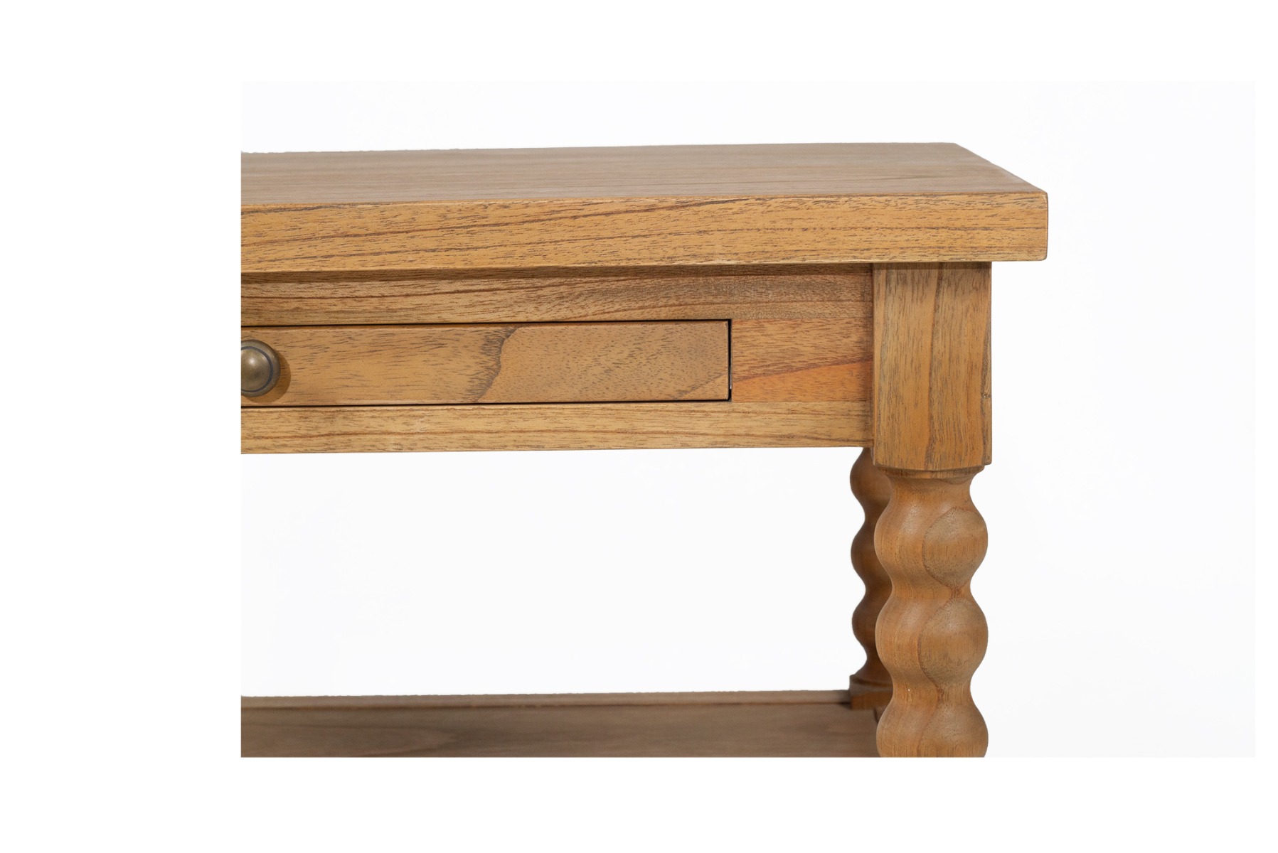 Stradbroke Bobbin Bedside Table, W 66cm x D 46cm x H 76cm - Image 9