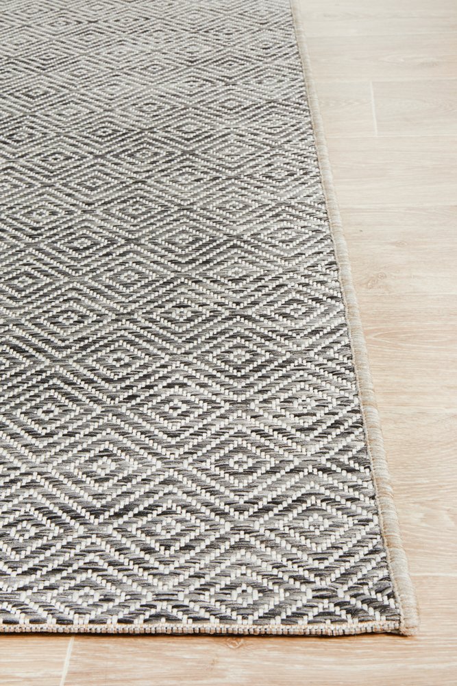 "Terrace" Hamptons Style Outdoor/Indoor Rug, Grey-TER-5500-GREY-400X300 - Image 9
