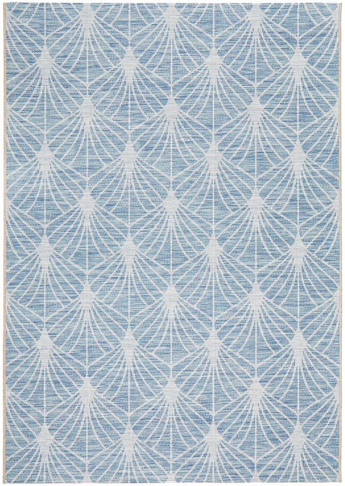 Terrace Hamptons Style Outdoor/Indoor Rug 5502, Blue-Terrace 5502 Blue 290X200CM