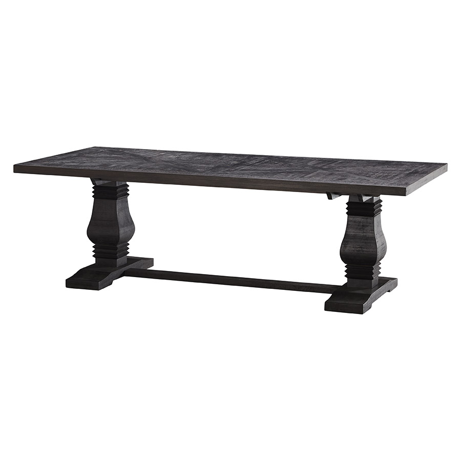 FLOORSTOCK CLEARANCE SALE "Tuscany" 9 Piece Dining Package 240cm Hardwood Timber Dining Table with 8 Byron Chairs (RRP $4999) - Image 2