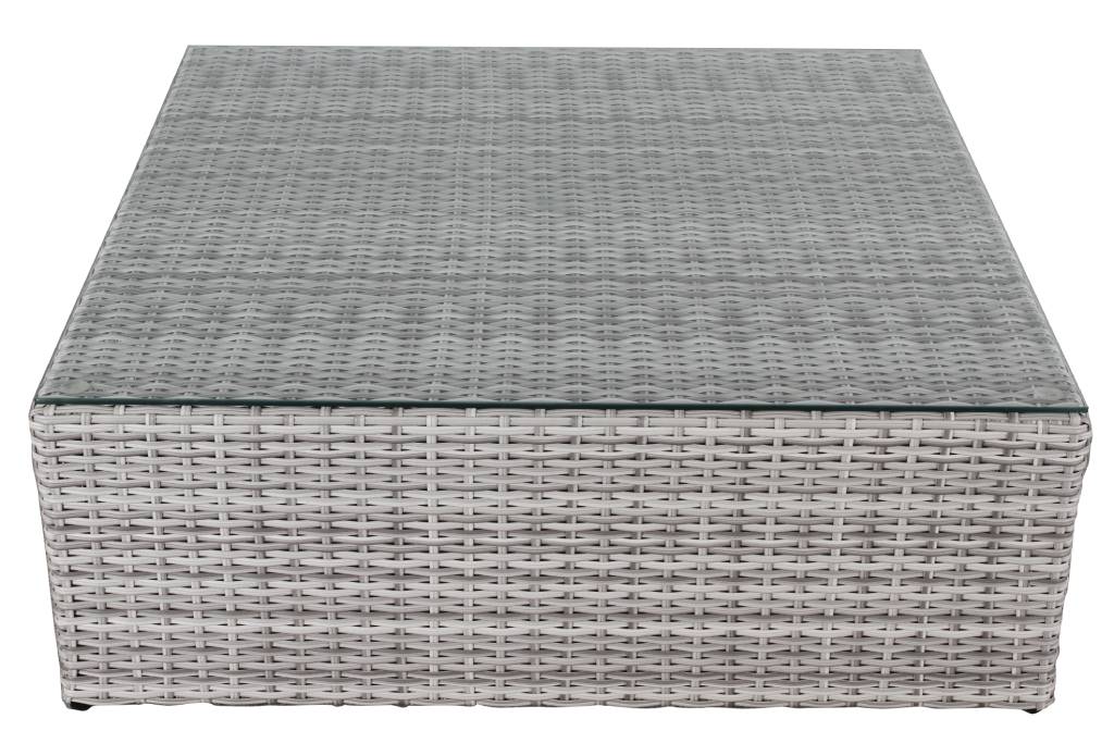 BOXING DAY SALE Amalfi Outdoor Modular Corner Lounge with Coffee Table, Grey Wicker (RRP $2999) - Image 6