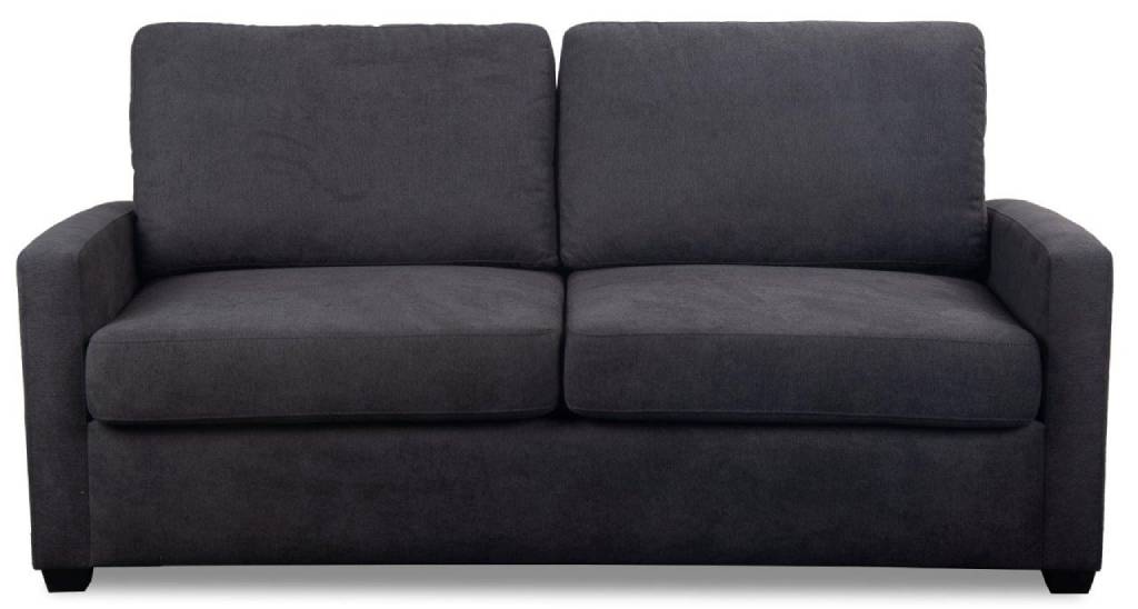 "Burleigh" 2 Seater Sofa Bed Lounge with Double Mattress, Graphite W179 x D90 x H90 CM (RRP $1699) - Image 3