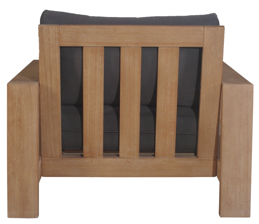 "Marrakesh" Coastal Style Outdoor Timber Armchair, W95 x D89 x H75 CM (RRP $1199) - Image 5